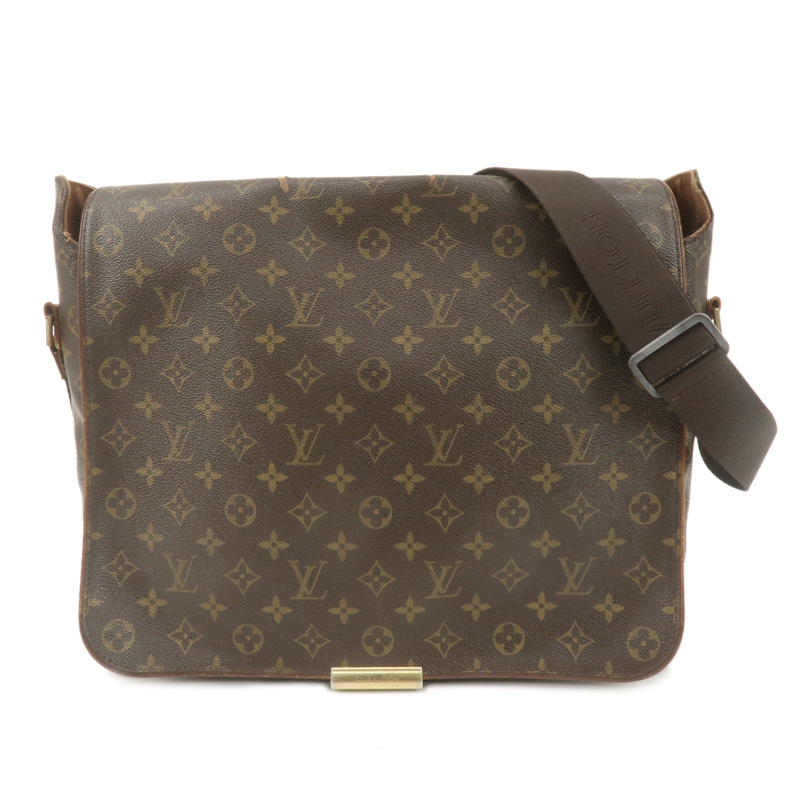 Louis Vuitton Monogram Abbesses Messenger Bag Hand Bag M45257