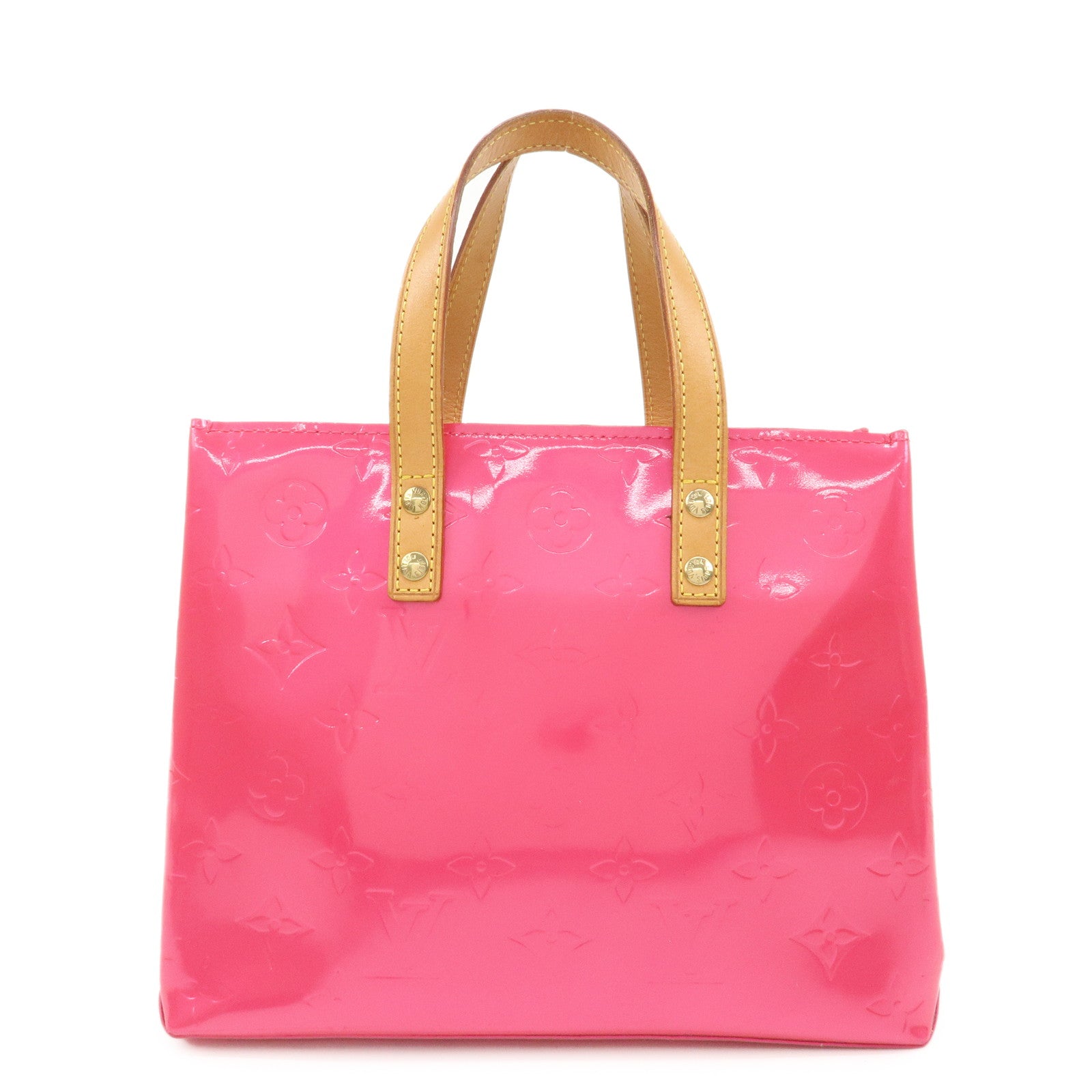 Louis-Vuitton-Monogram-Vernis-Lead-PM-Hand-Bag-Pink-M91221