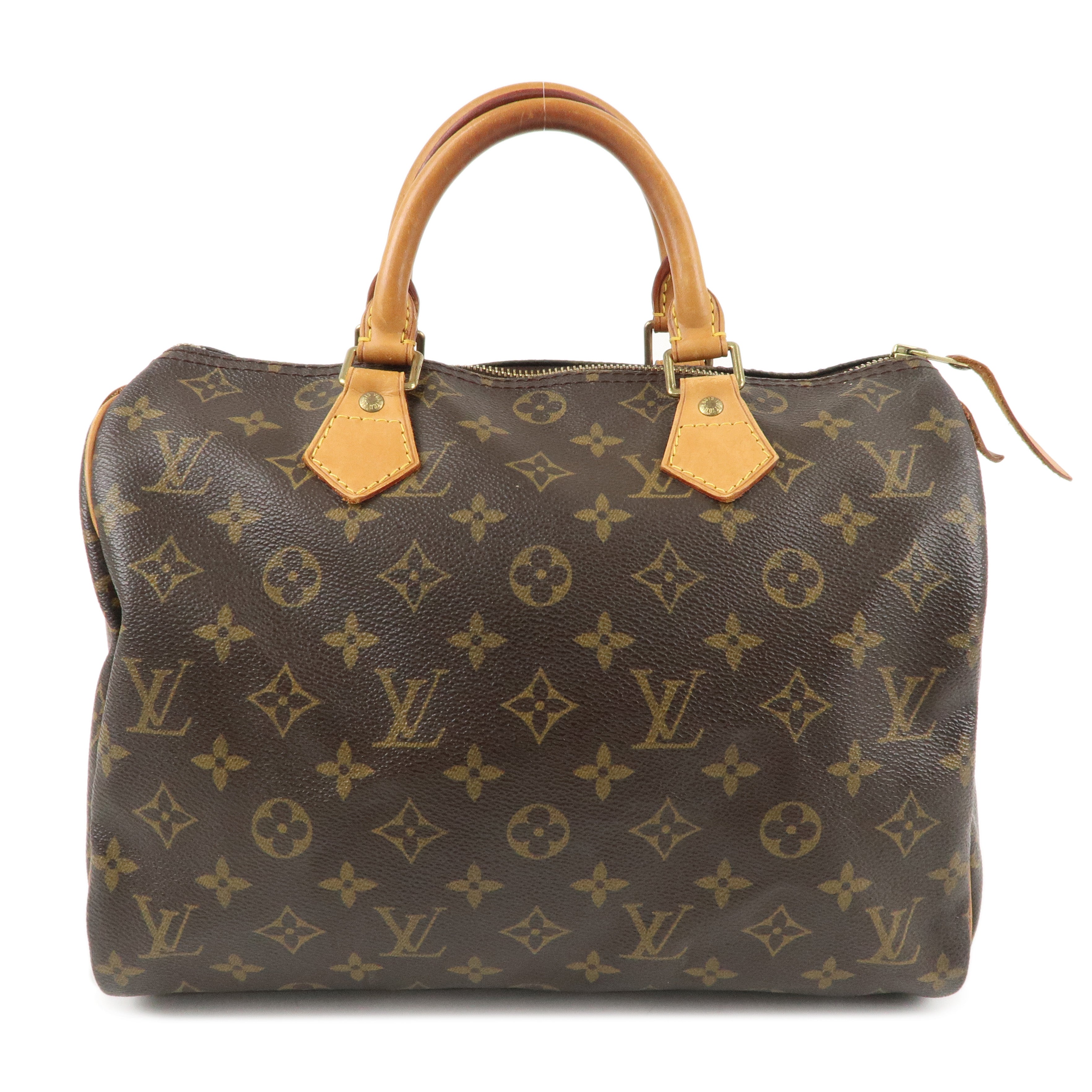 Louis Vuitton Monogram Speedy 30 Hand Bag Boston Bag M41526