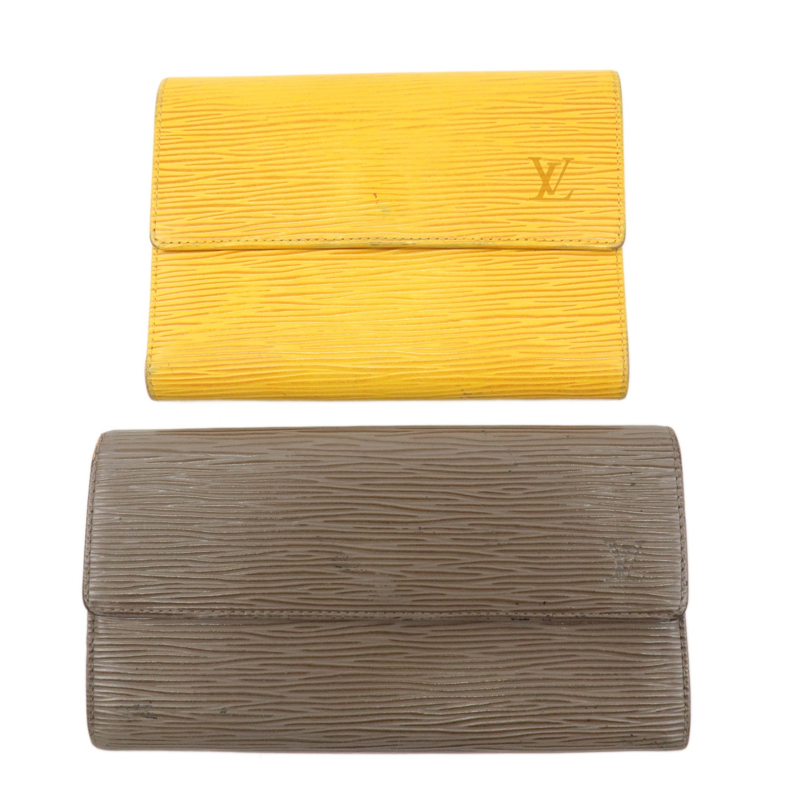 Louis-Vuitton-Epi-Set-of-2-Long-Wallet-M63719-M6357C