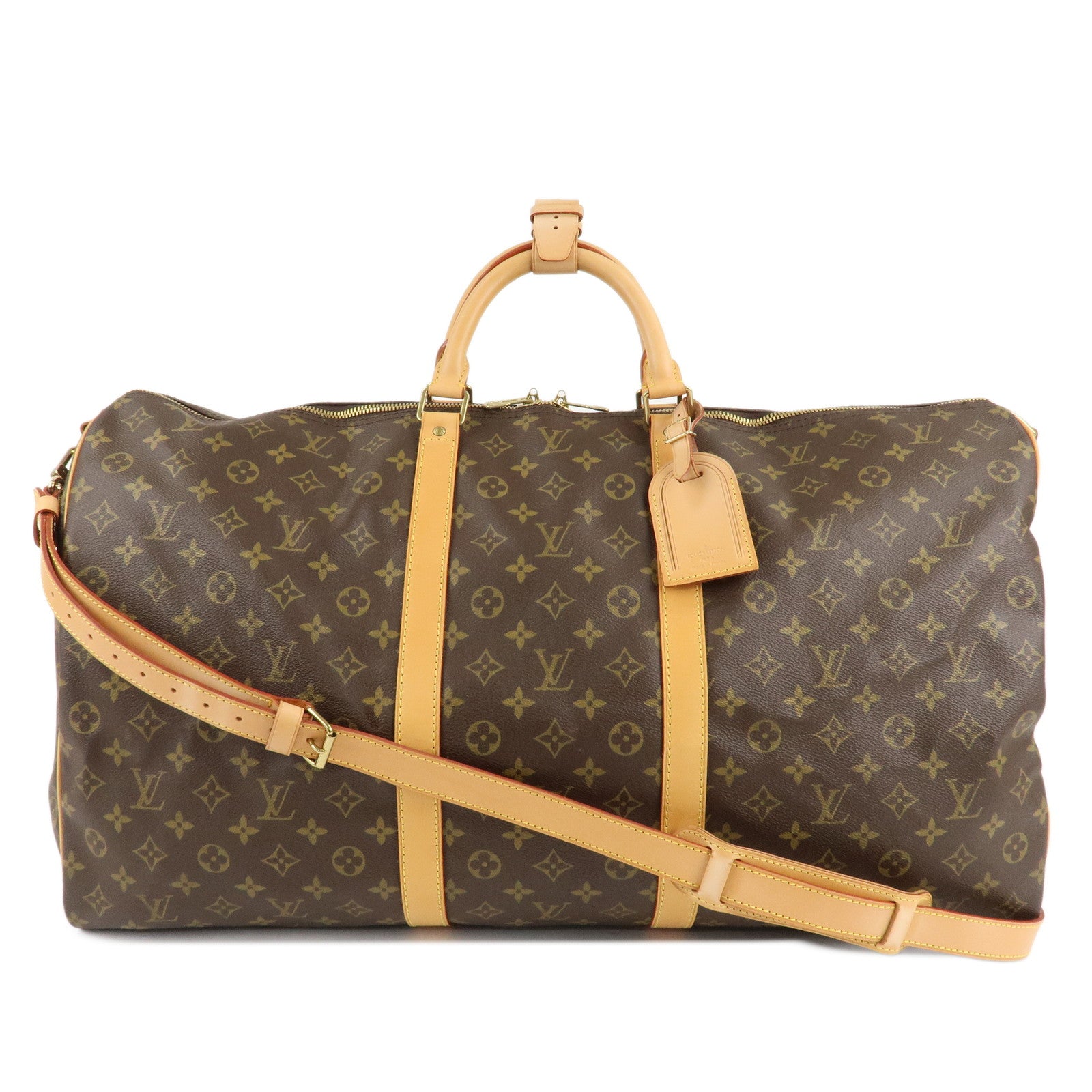 Louis-Vuitton-Monogram-Keep-All-Bandouliere-60-Bag-M41412