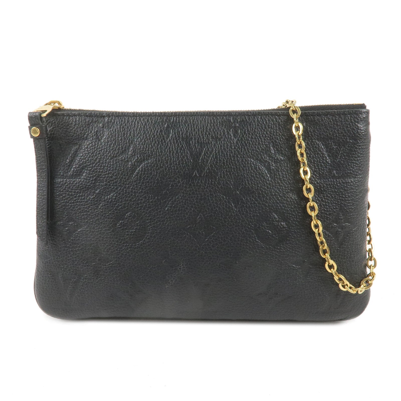 Louis-Vuitton-Monogram-Empreinte-Pochette-Double-Zip-Noir-M68568