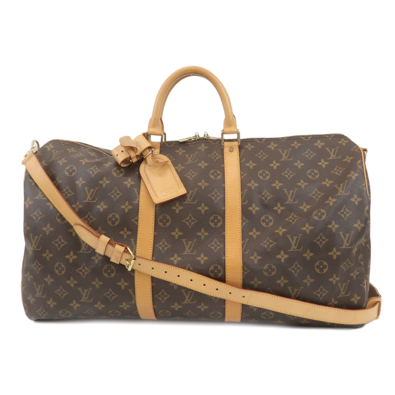 Louis-Vuitton-Monogram-Keep-All-Bandouliere-55-Bag-M41414