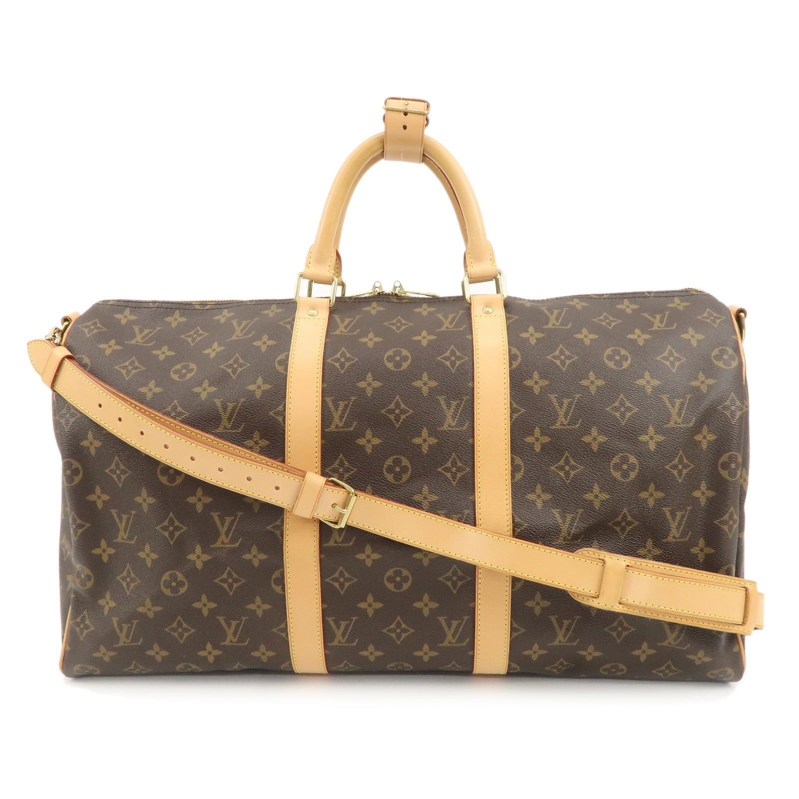 Louis-Vuitton-Monogram-Keep-All-Bandouliere-50-Boston-Bag-M41416