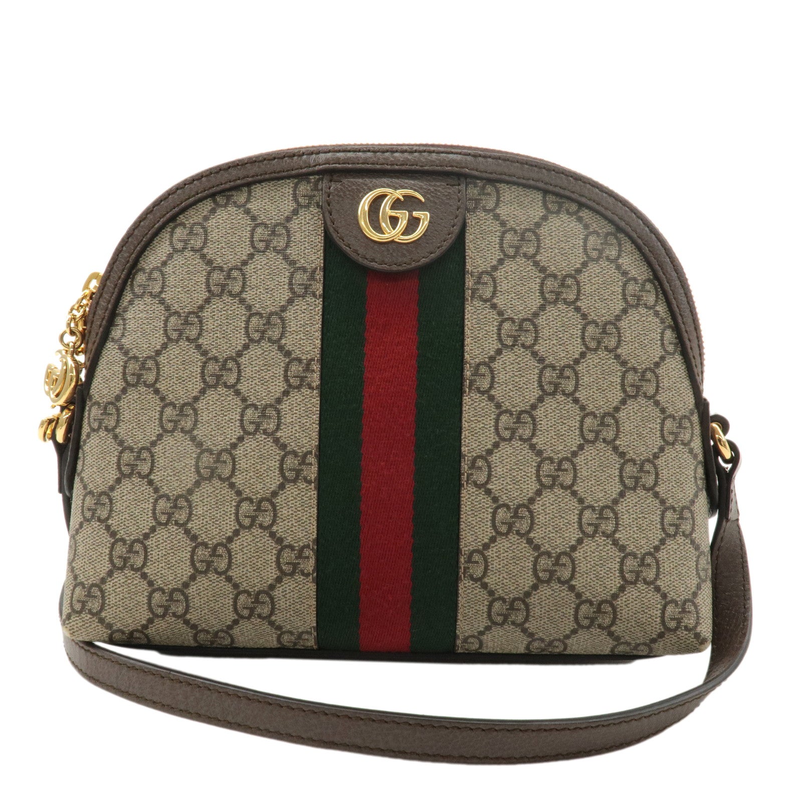 GUCCI Ophidia GG Supreme Leather Shoulder Bag 499621