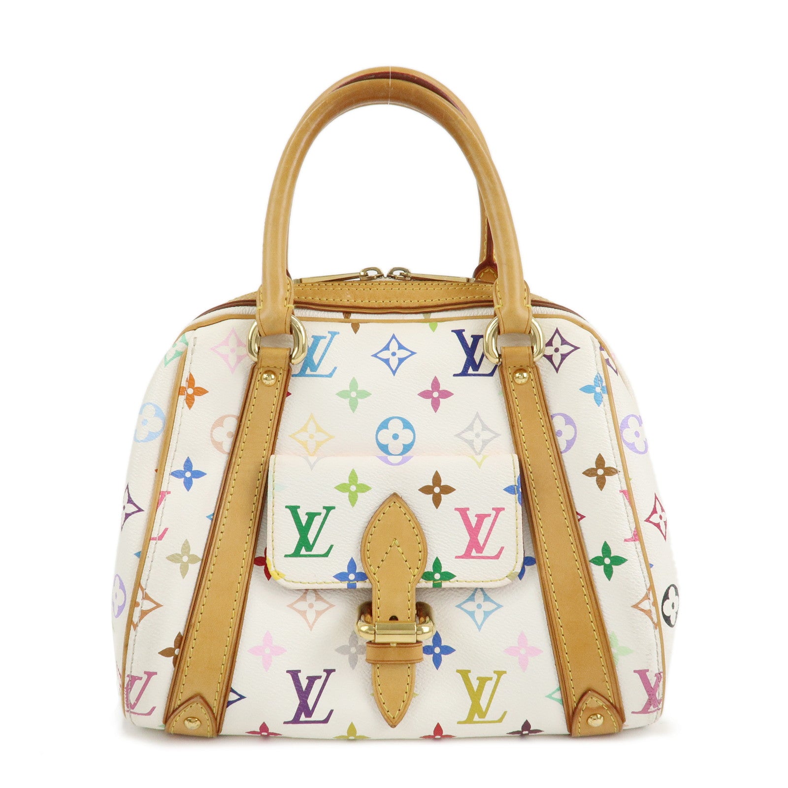 Louis-Vuitton-Monogram-Multi-Color-Priscilla-Hand-Bag-Blanc-M40096