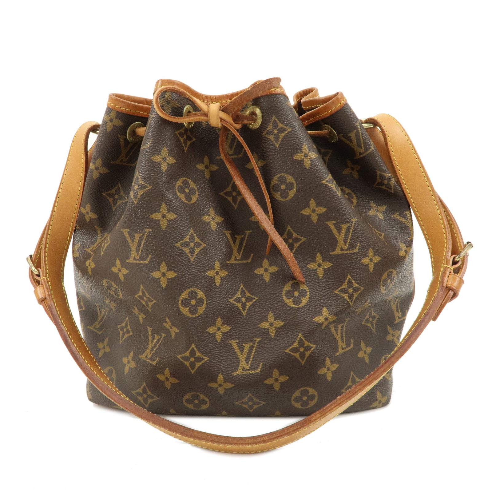 Louis-Vuitton-Monogram-Petit-Noe-Shoulder-Bag-Brown-M40818