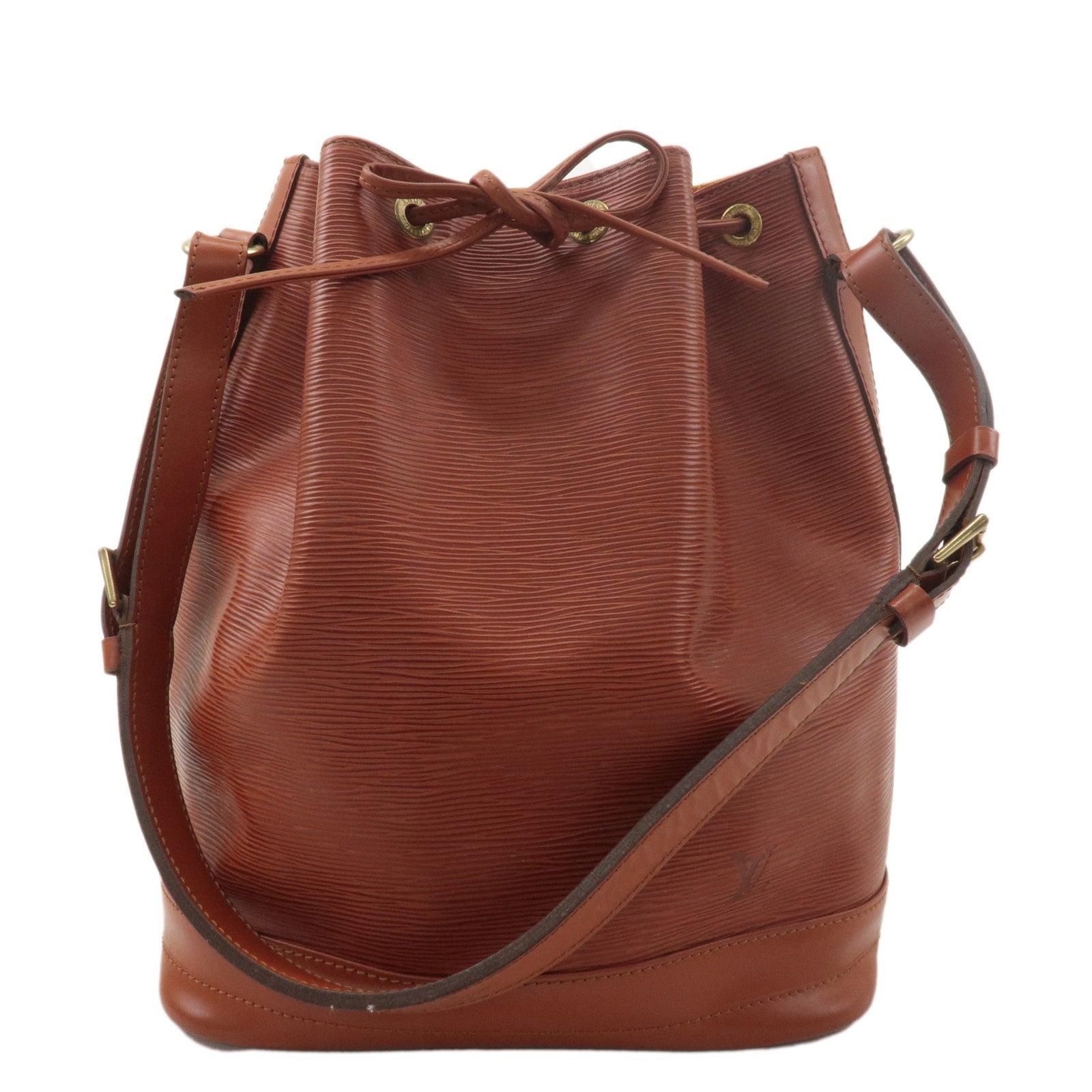 Louis-Vuitton-Epi-Leather-Noe-Shoulder-Bag-Kenya-Brown-M44003