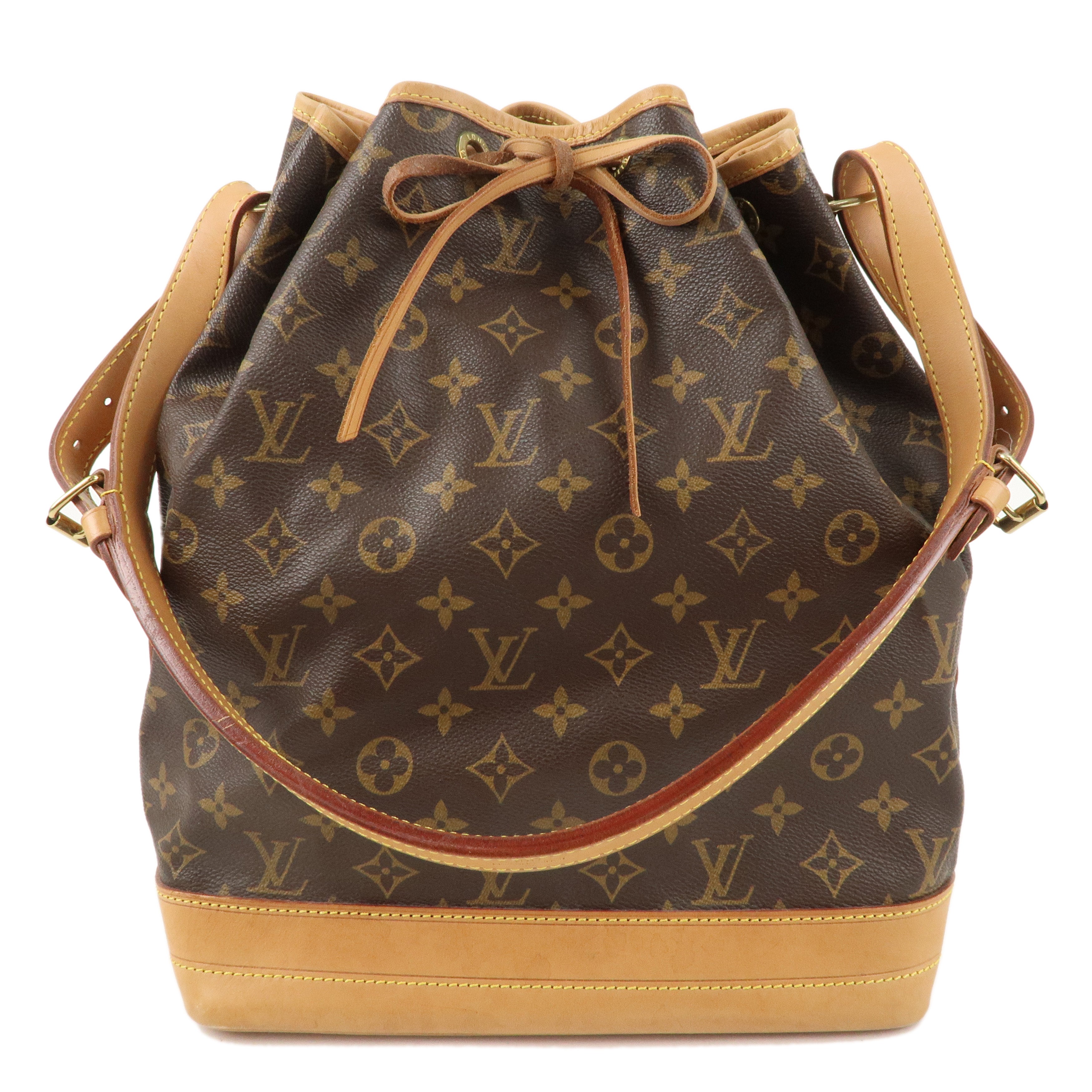 Louis Vuitton Monogram Noe Shoulder Bag Hand Bag Brown M42224