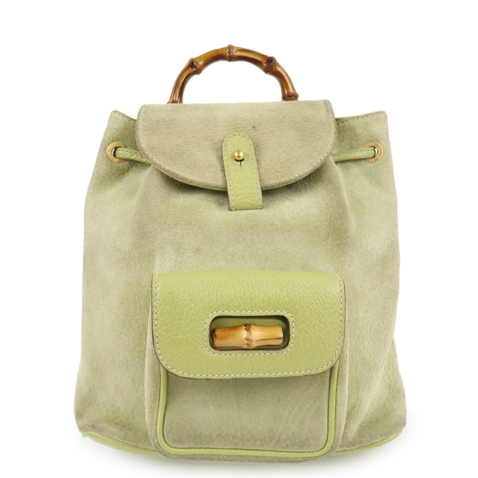 GUCCI-Bamboo-Suede-Leather-Backpack-Light-Green-003.1956.0030