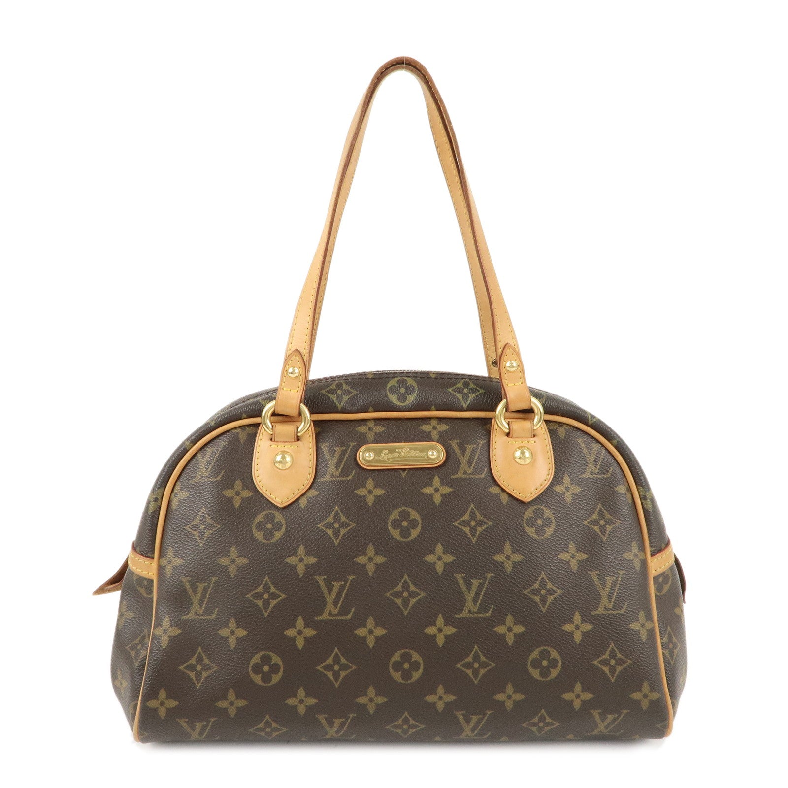 Louis Vuitton Monogram Montorgueil PM Shoulder Bag Brown M95565