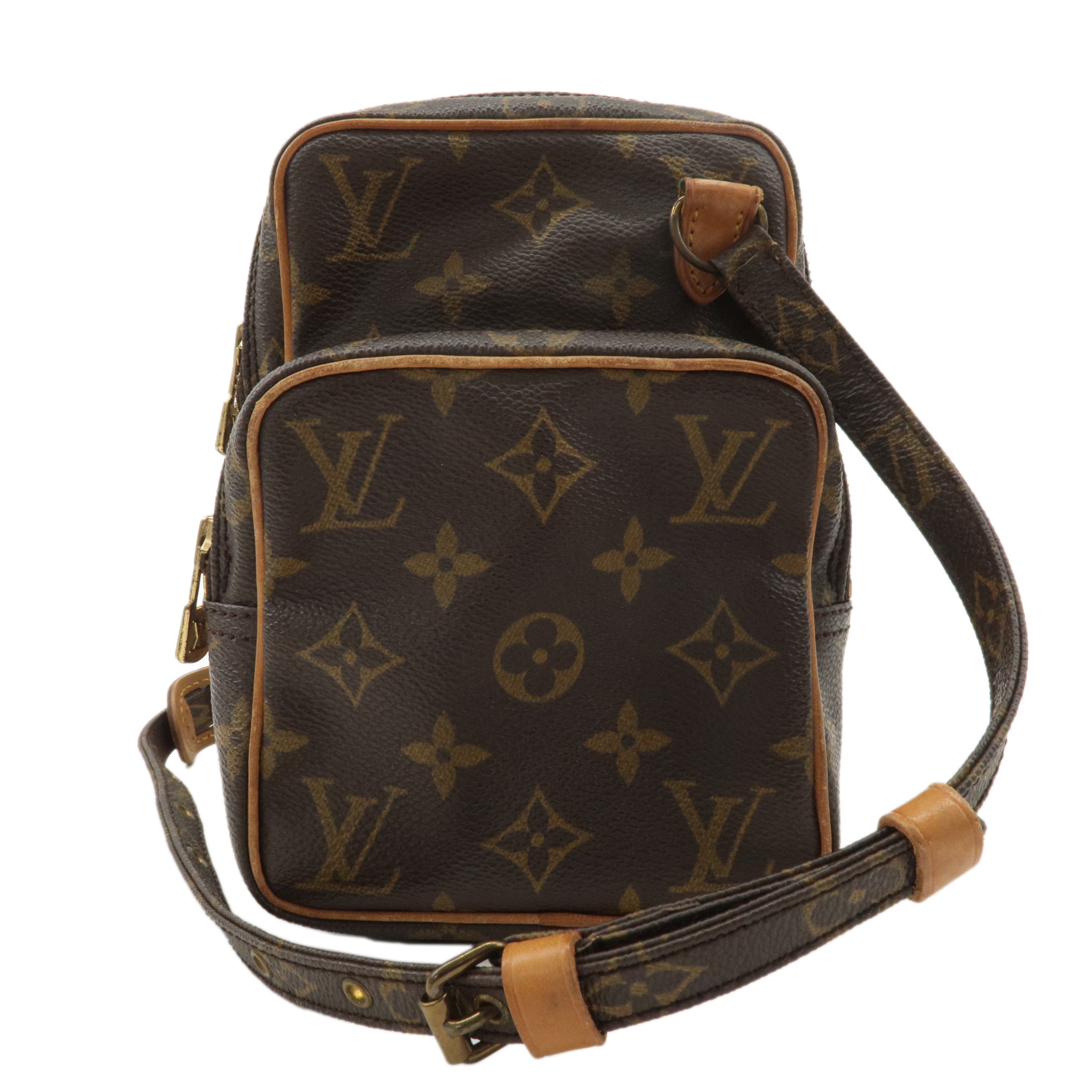 Louis Vuitton Monogram Mini Amazone Shoulder Bag Brown M45238