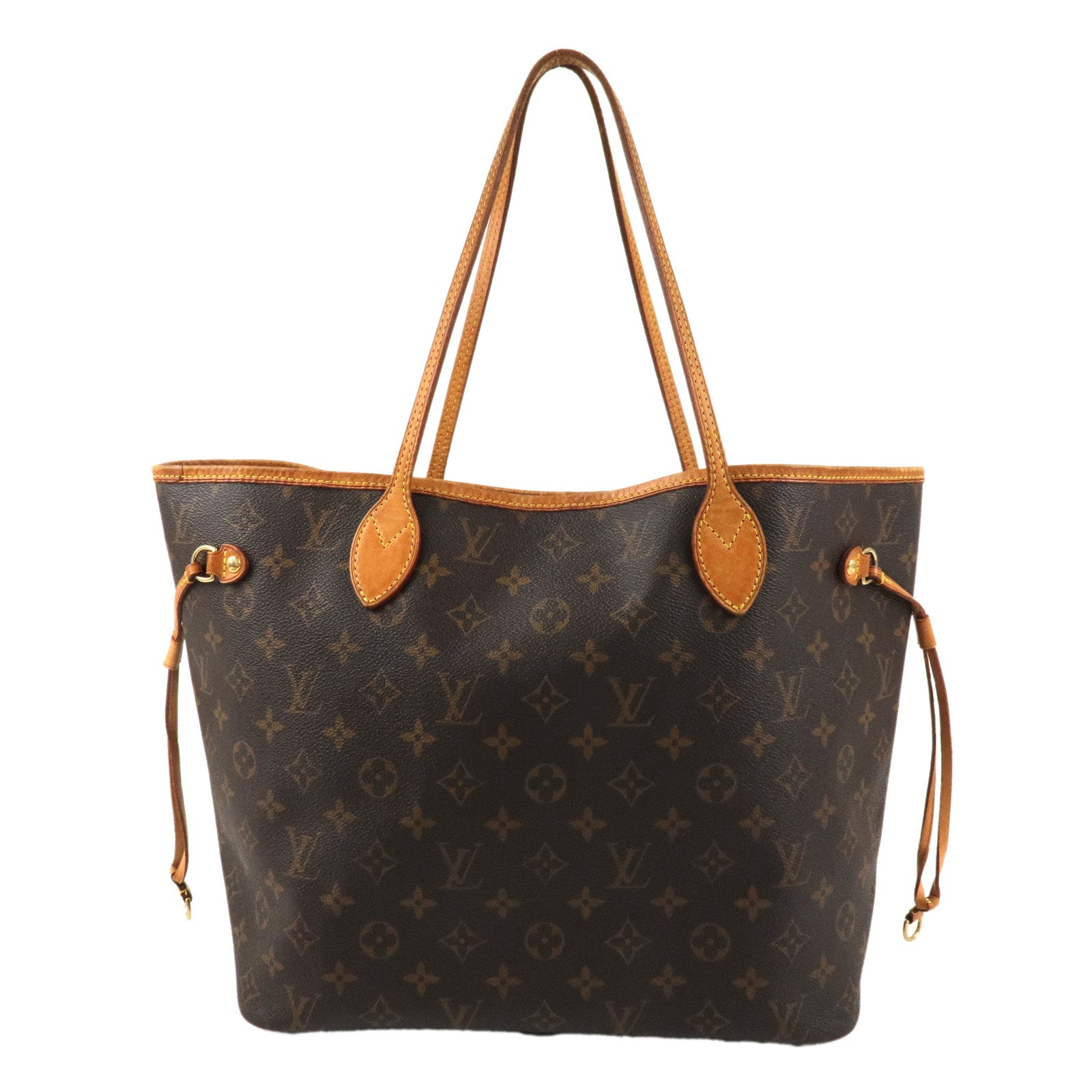 Louis-Vuitton-Monogram-Neverfull-MM-Tote-Bag-Brown-M40156