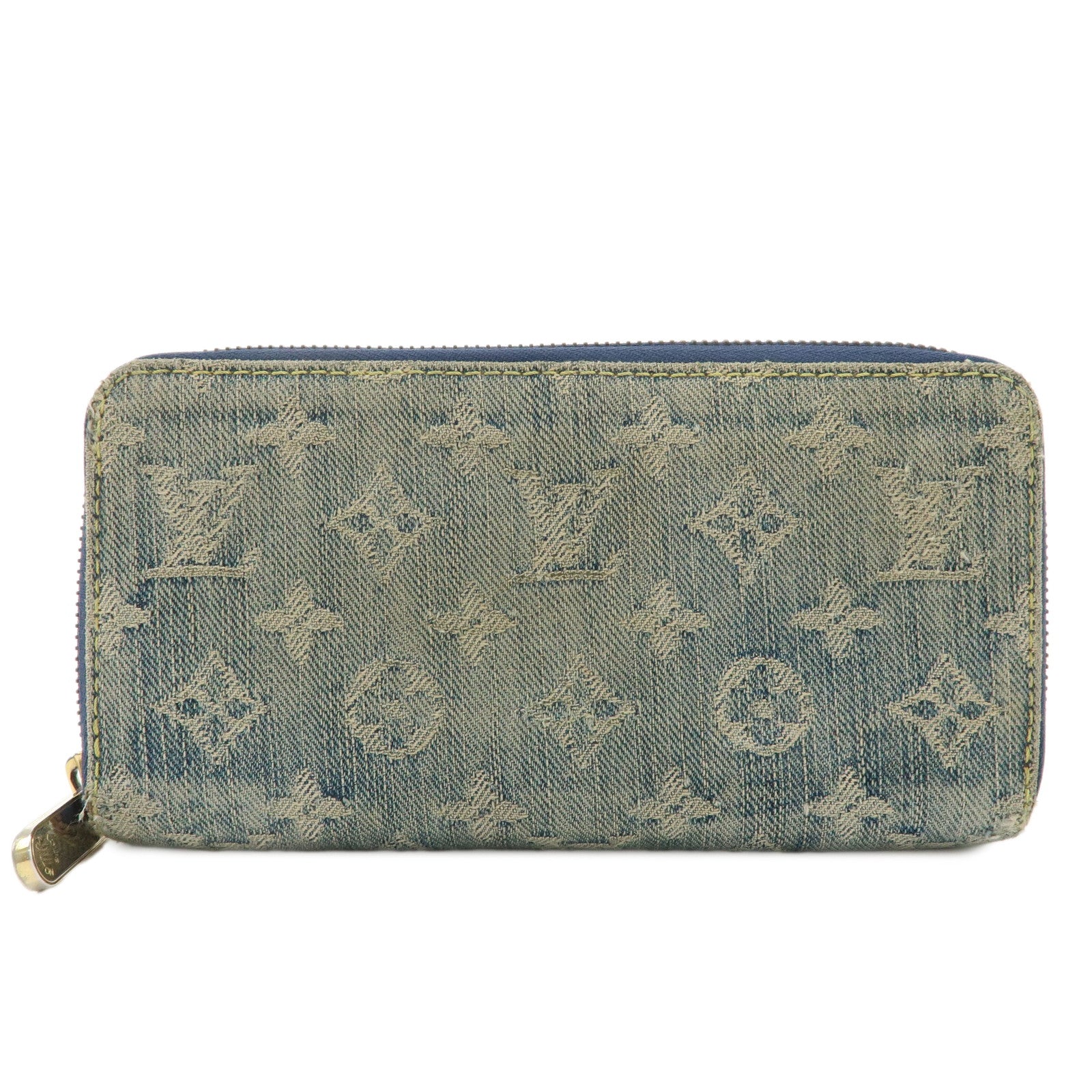 Louis-Vuitton-Monogram-Denim-Zippy-Long-Wallet-Blue-M95341