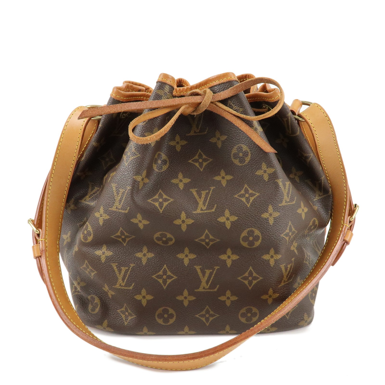 Louis-Vuitton-Monogram-Petit-Noe-Shoulder-Bag-Brown-M42226