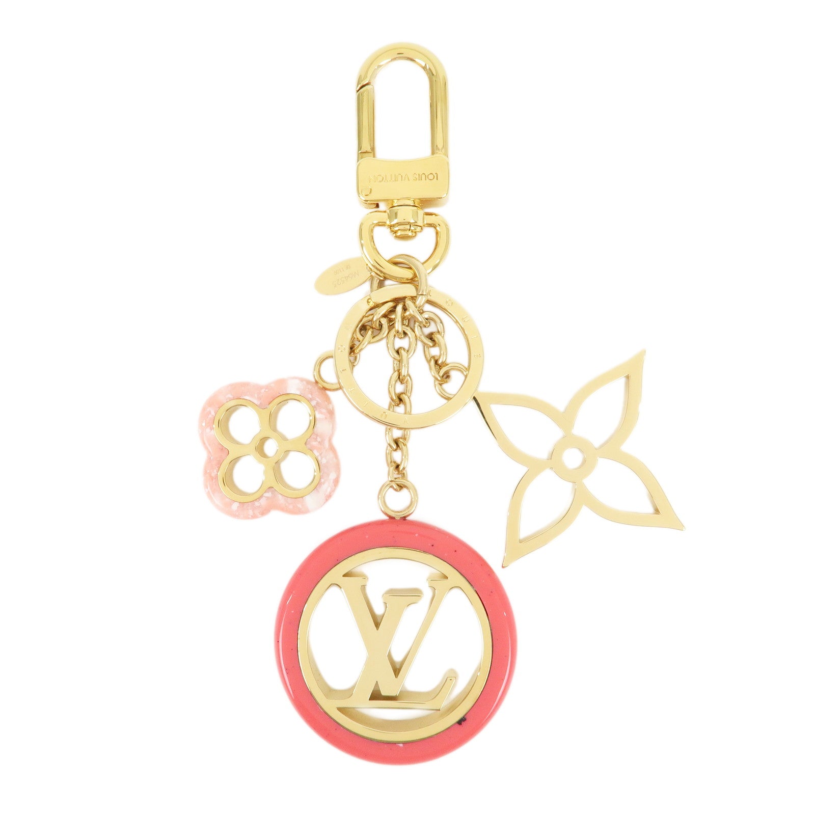 Louis-Vuitton-Porte-Cles-Color-Line-Charm-Key-Ring-M64525