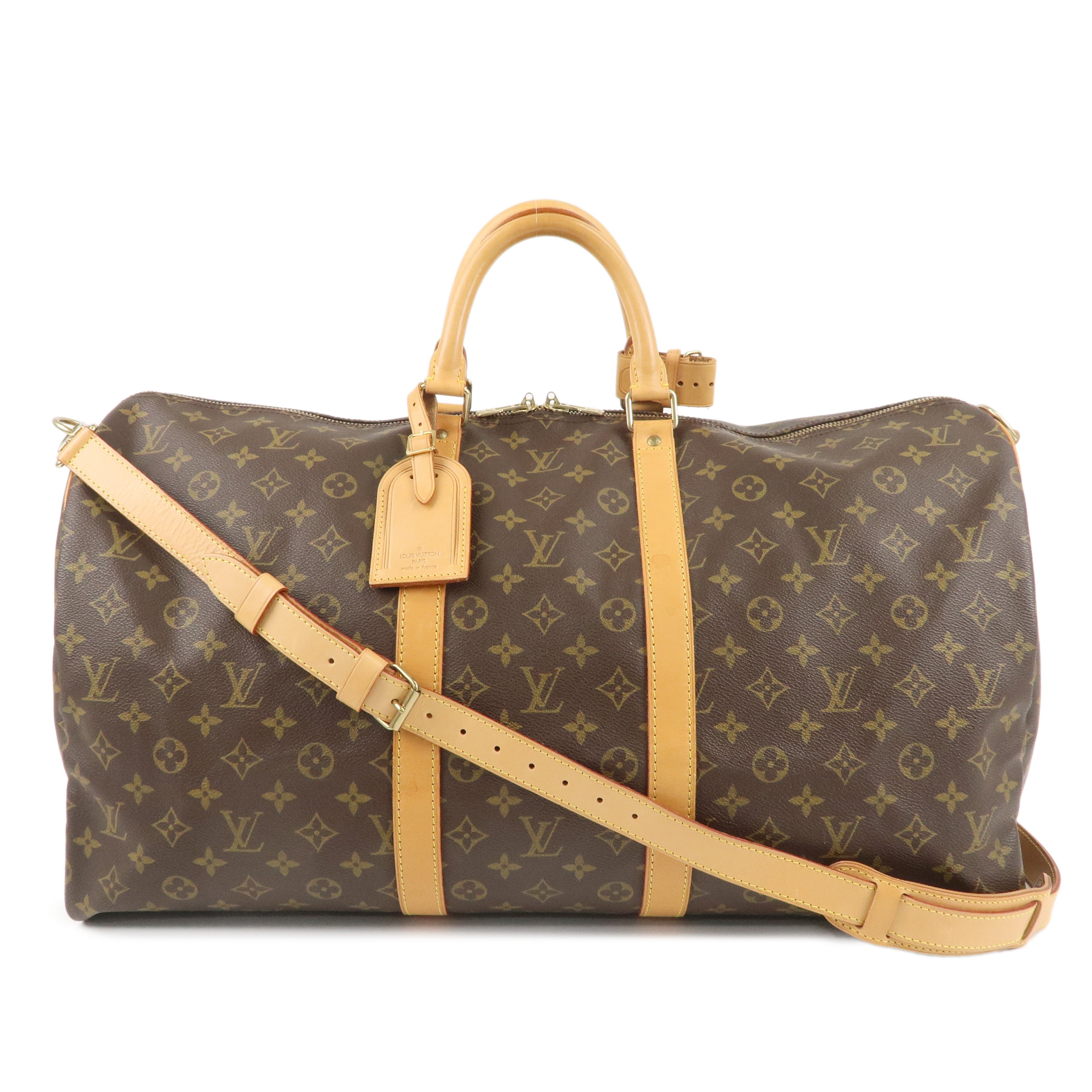 Louis Vuitton Monogram Keep All Bandouliere 55 Bag M41414