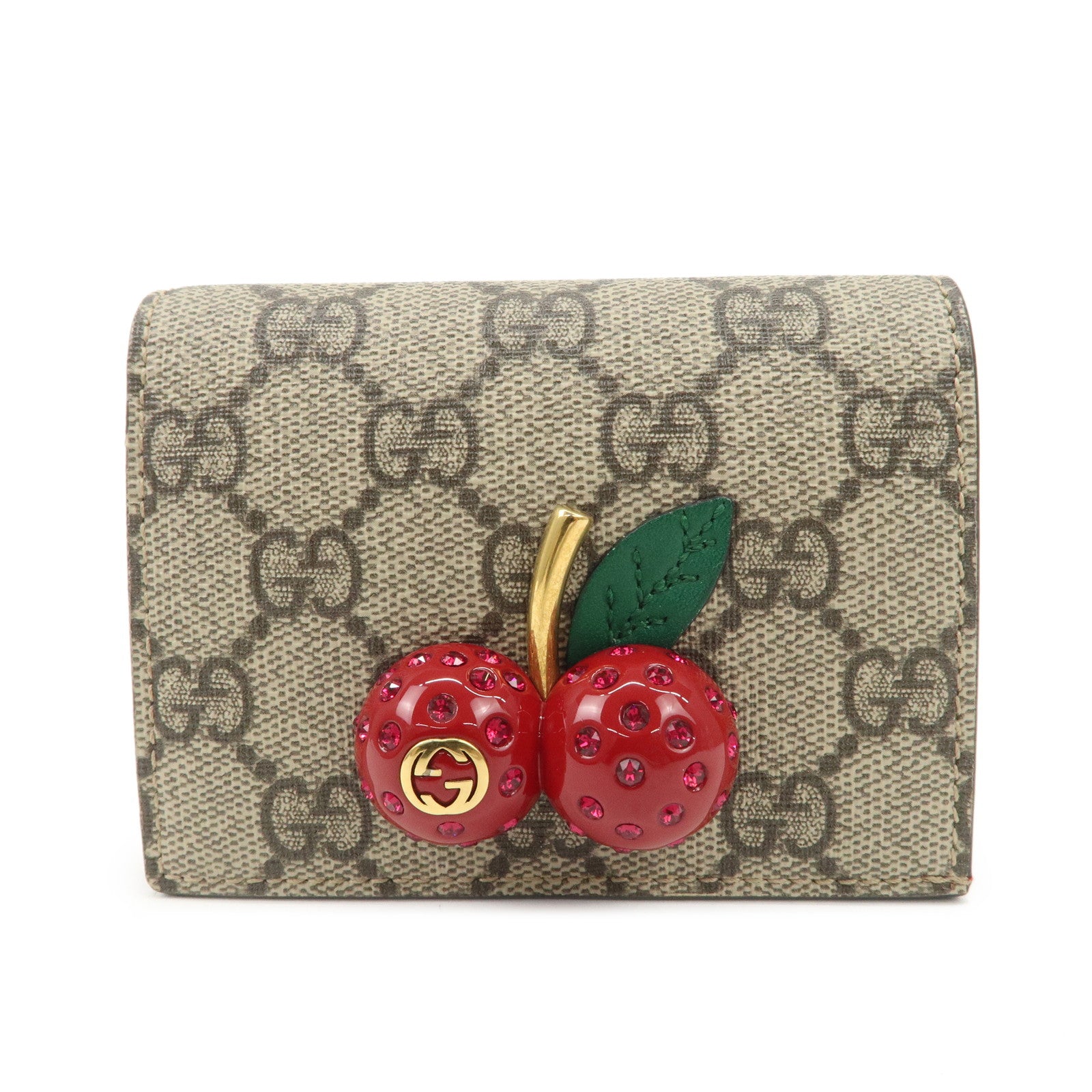 GUCCI-Cherry-Interlocking-G-GG-Supreme-Compact-Wallet-476050