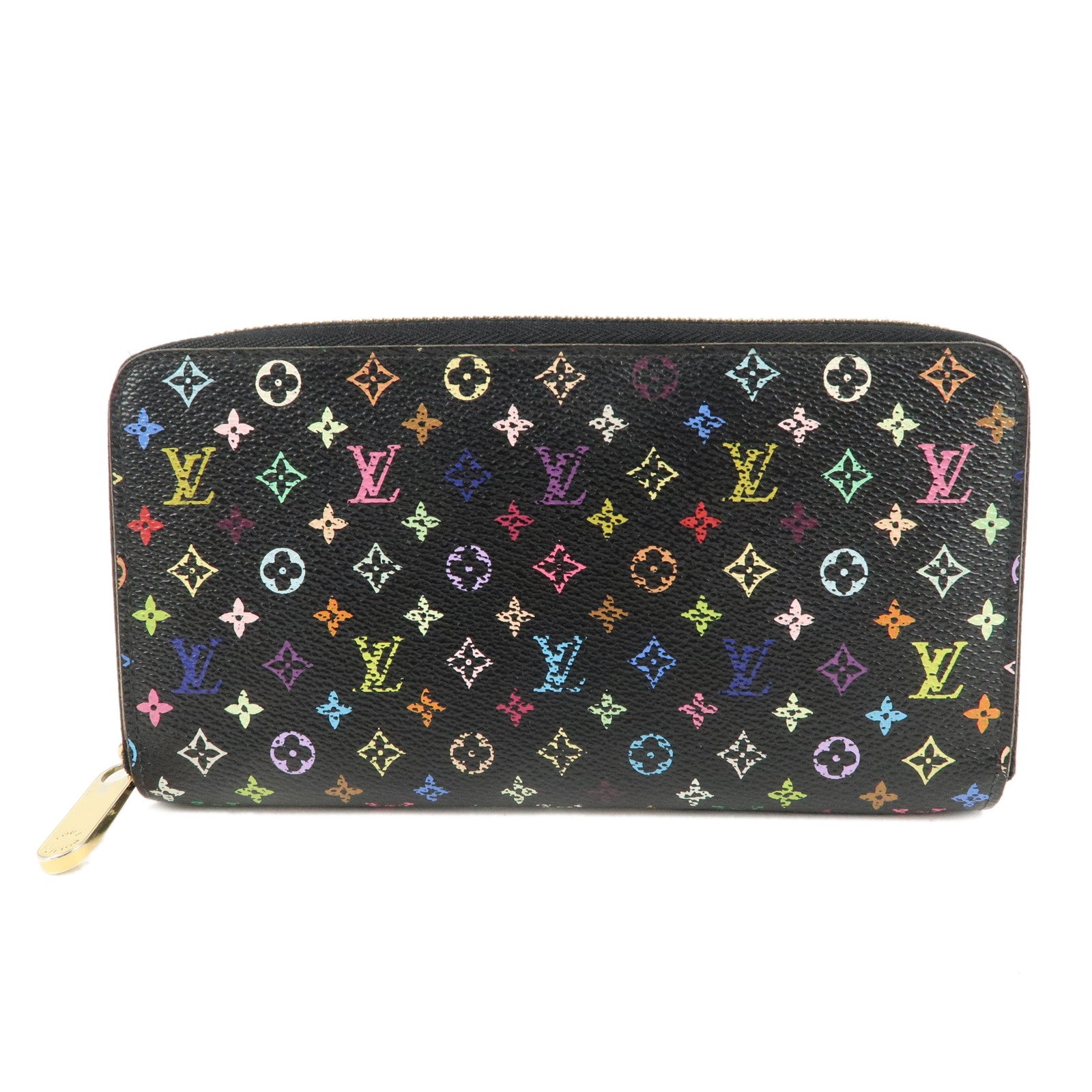 Louis-Vuitton-Monogram-Multi-Color-Zippy-Wallet-Noir-M60244