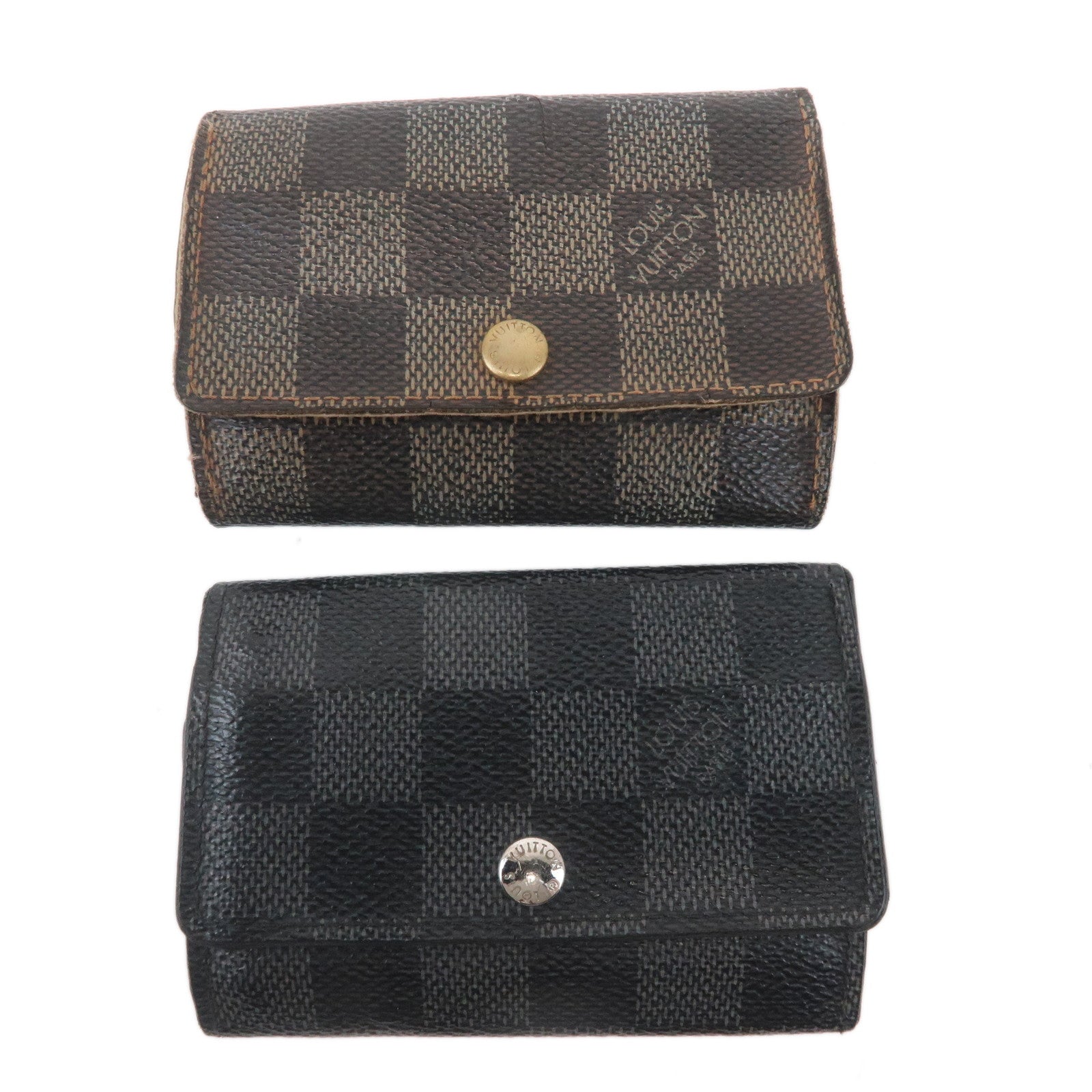 Louis-Vuitton-Damier-Set-of-2-Multicle-6-Key-Case-N62630-N62662