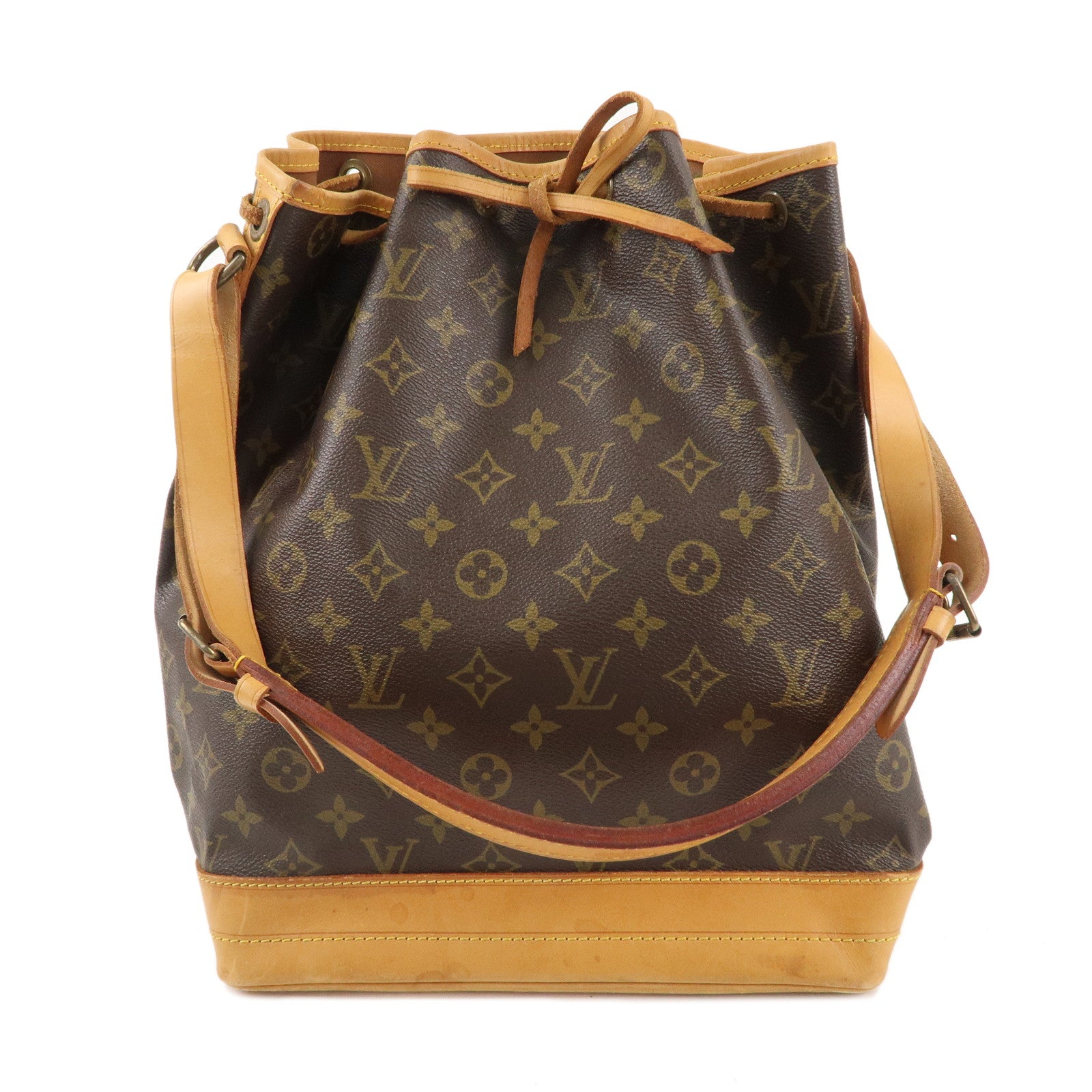 Louis Vuitton Monogram Noe Shoulder Bag Hand Bag Brown M42224