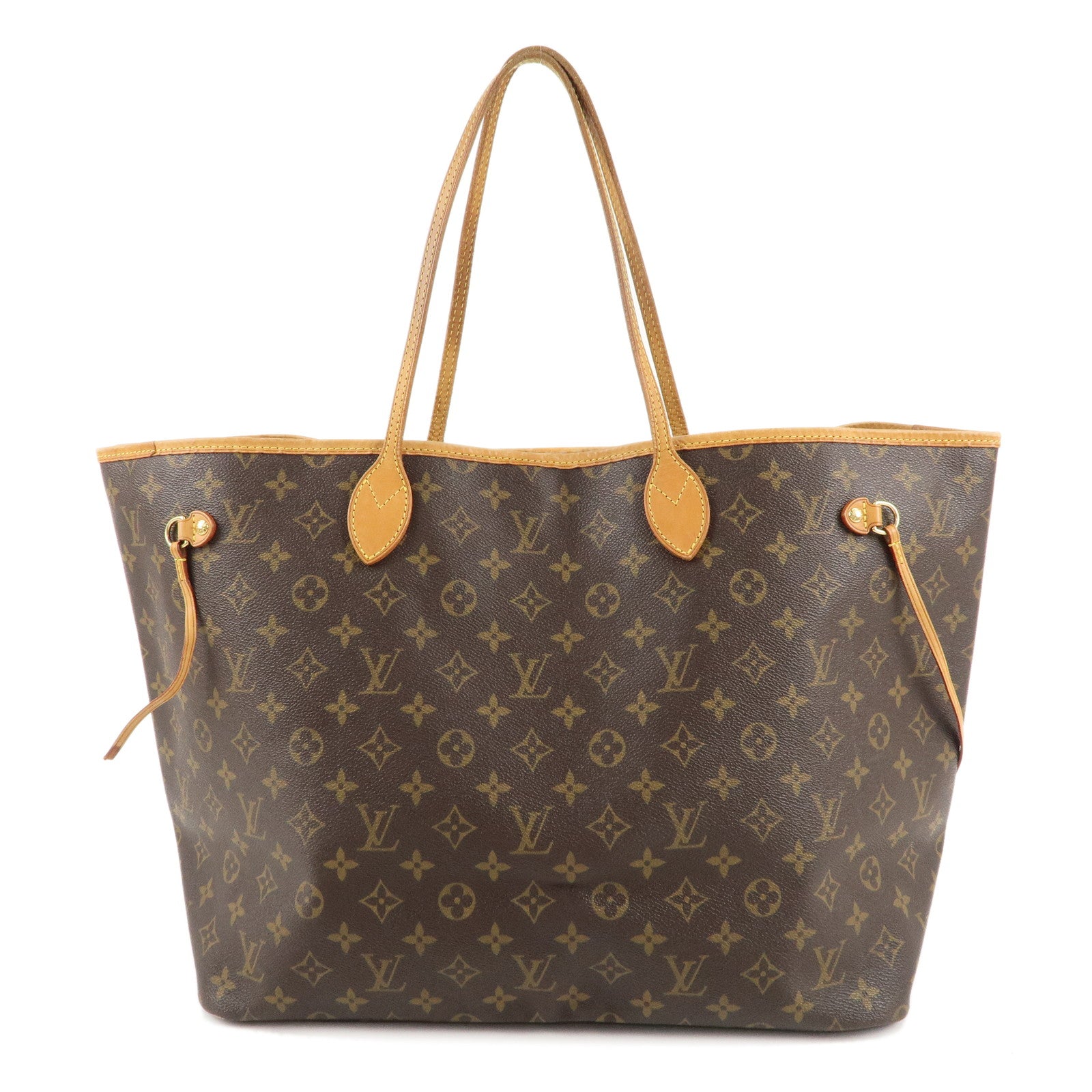 Louis-Vuitton-Monogram-Neverfull-GM-Tote-Bag-Brown-M40157