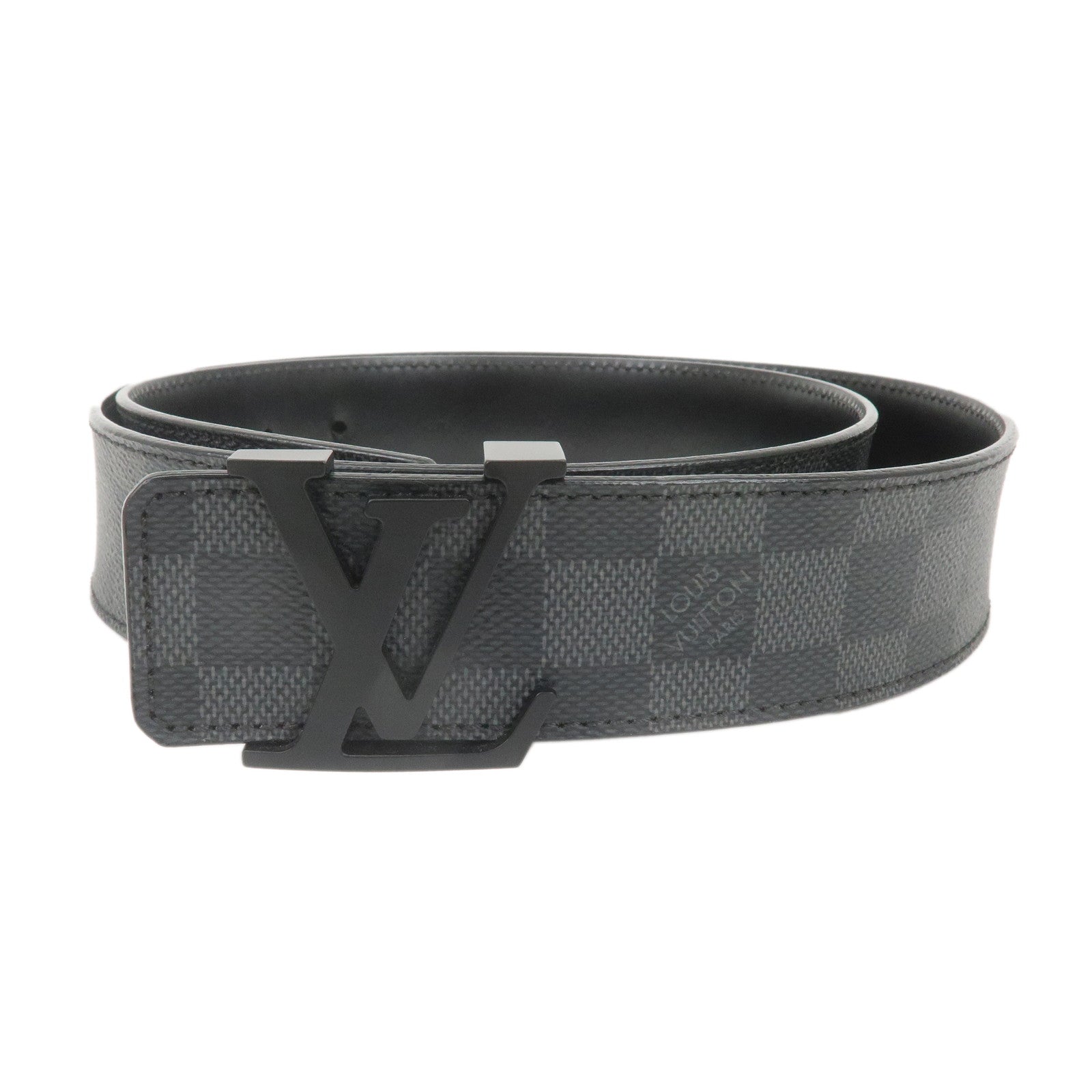 Louis-Vuitton-Damier-Graphite-Saint-Tulle-LV-Belt-100/40-M9808