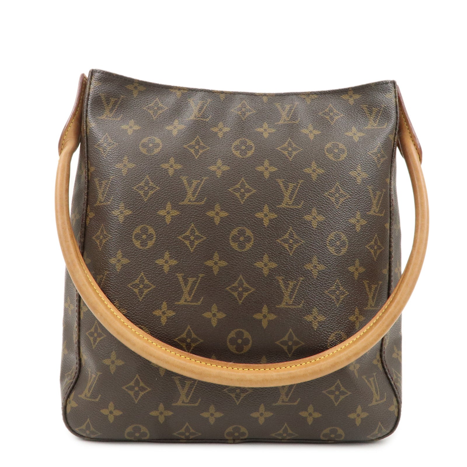 Louis-Vuitton-Monogram-Looping-GM-Shoulder-Bag-Brown-M51145