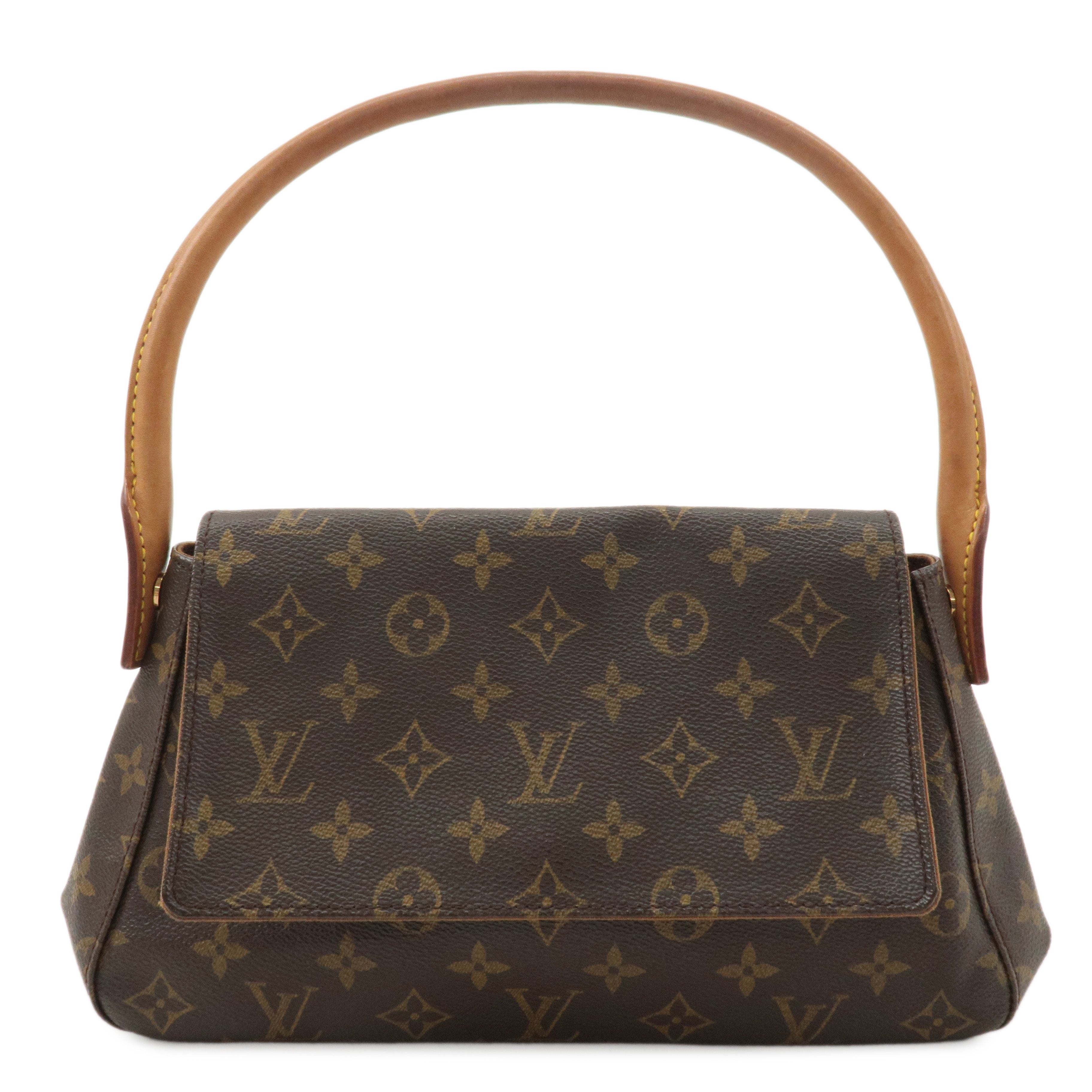 Louis Vuitton Monogram Mini Looping Shoulder Bag Hand Bag M51147