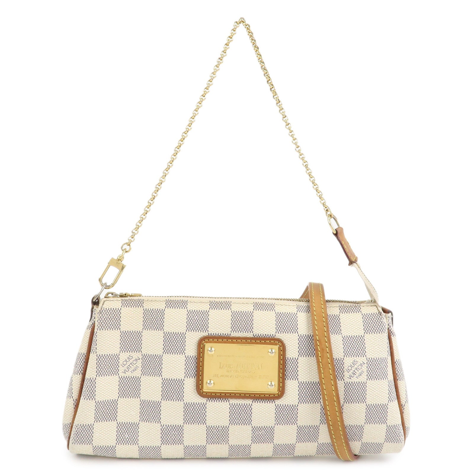 Louis-Vuitton-Damier-Azur-Eva-2-Way-Pouch-Shoulder-Bag-N55214