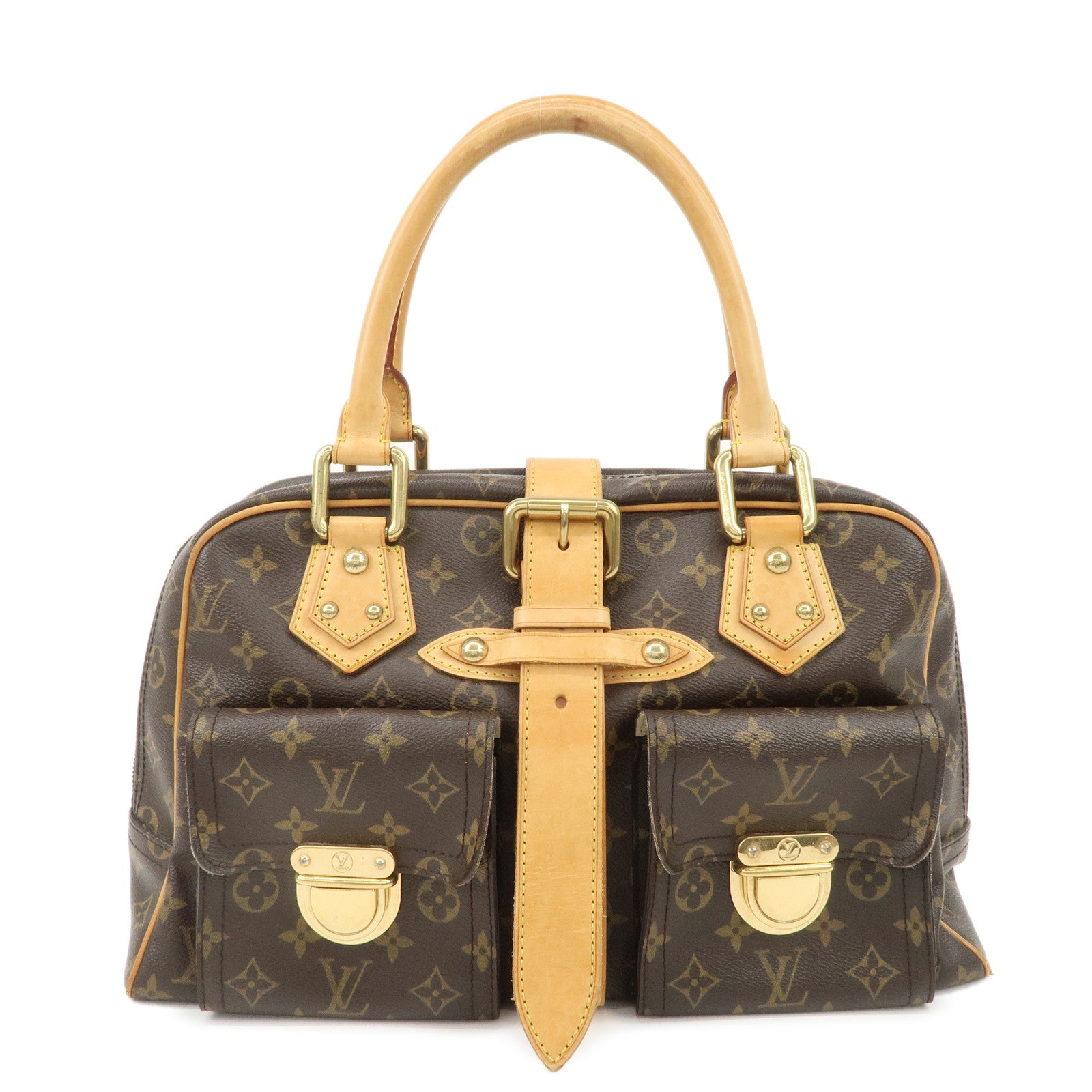 Louis-Vuitton-Monogram-Manhattan-GM-Hand-Bag-Boston-Bag-M40025