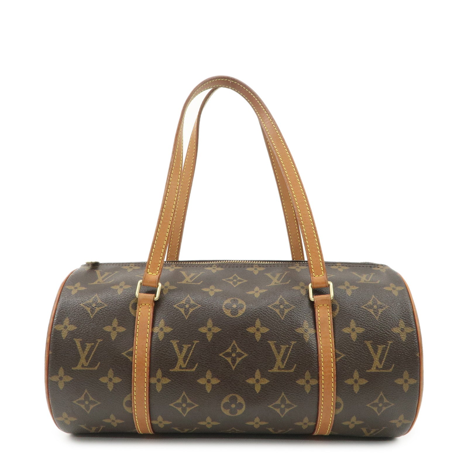 Louis-Vuitton-Monogram-Papillon-30-Hand-Bag-New-Style-Brown-M51385