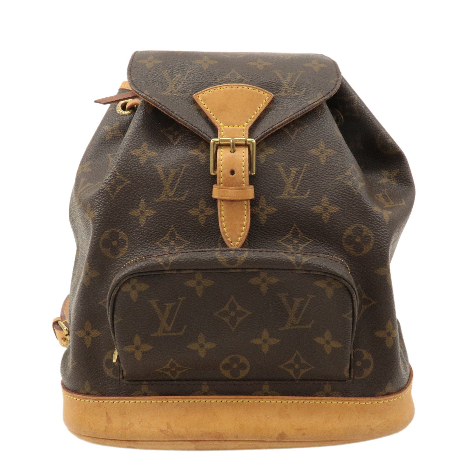 Louis Vuitton Monogram Montsouris MM Backpack Brown M51136