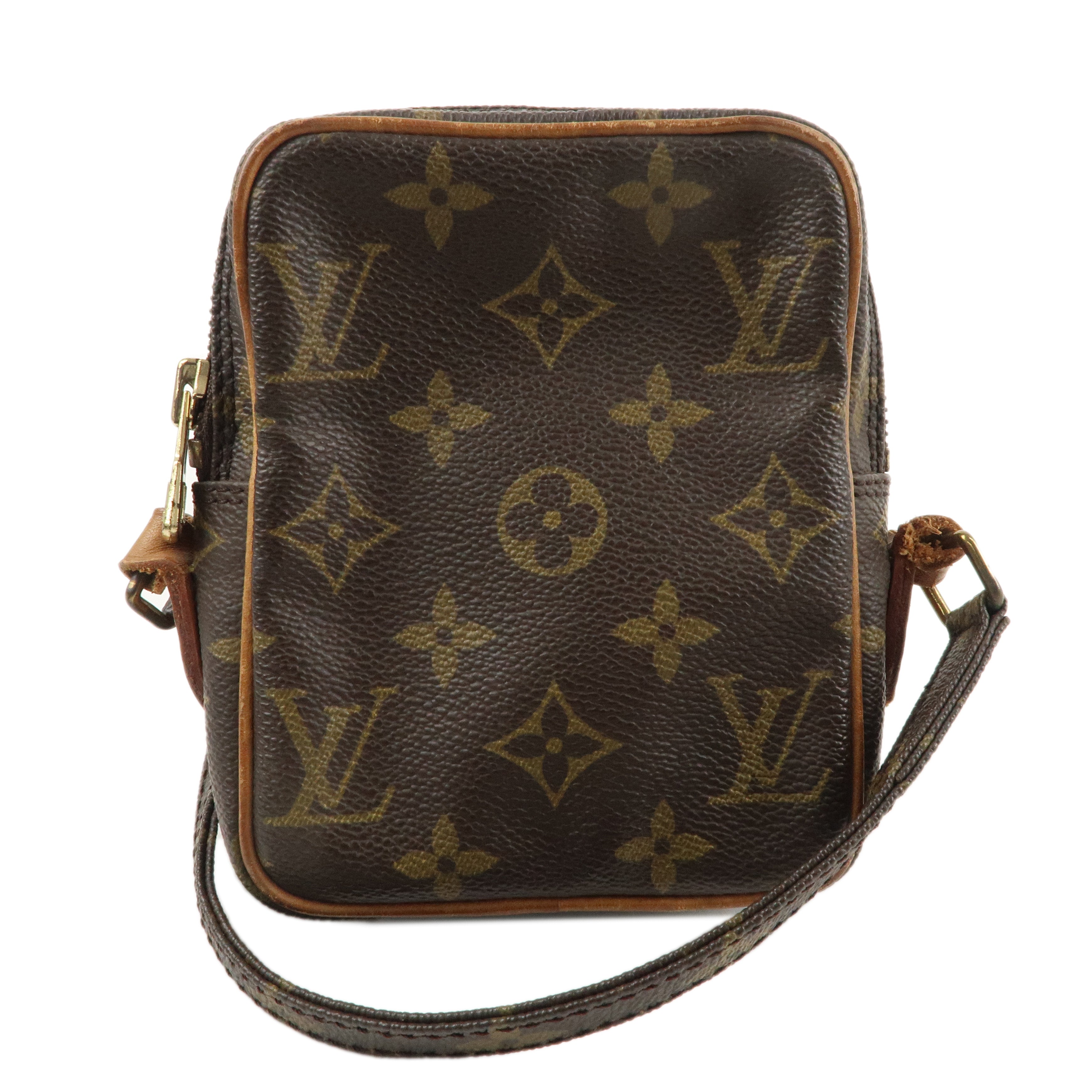 Louis Vuitton Monogram Mini Danube Shoulder Bag Brown M45268