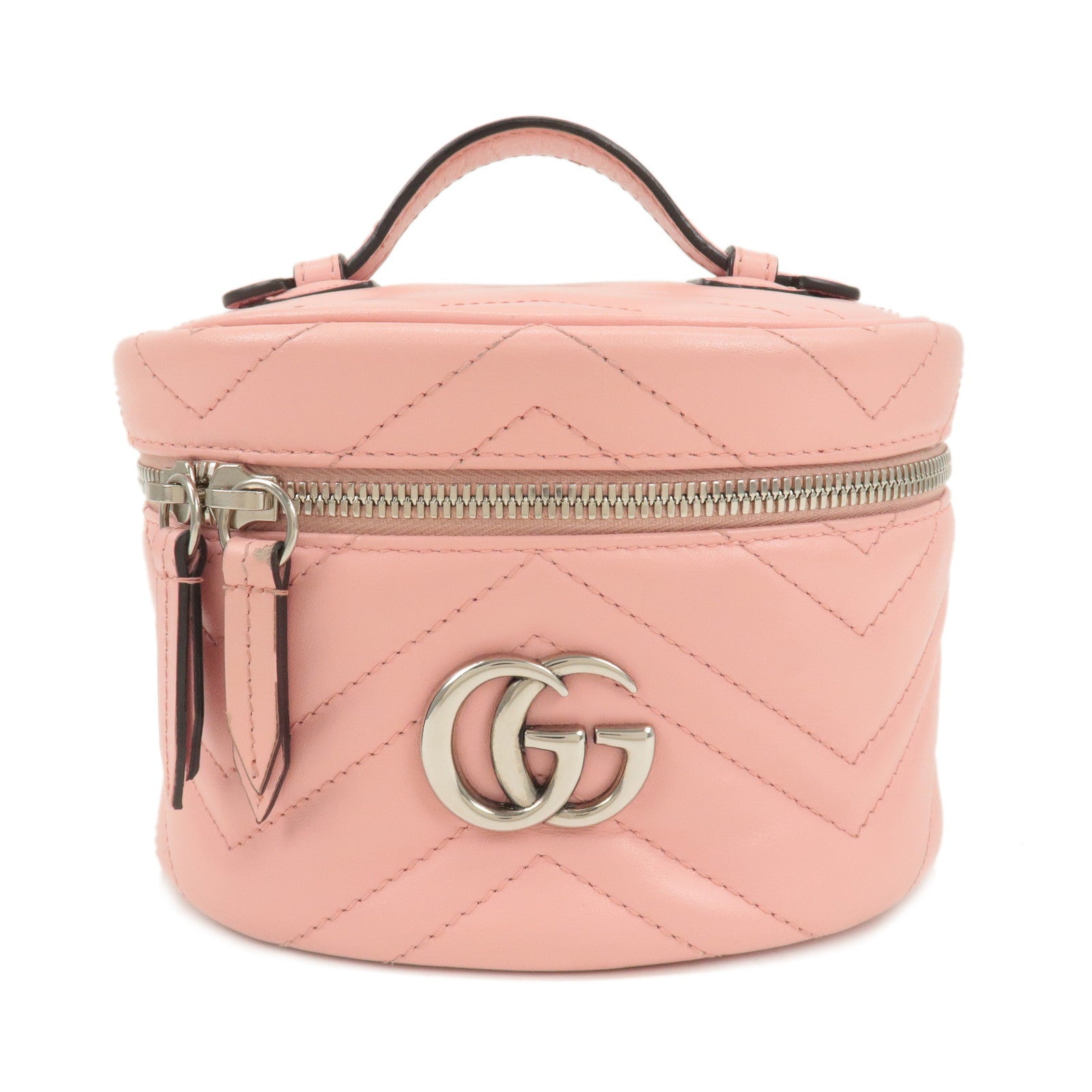 GUCCI-GG-Marmont-Leather-Cosmetic-Bag-Cosmetic-Pouch-Pink-624615