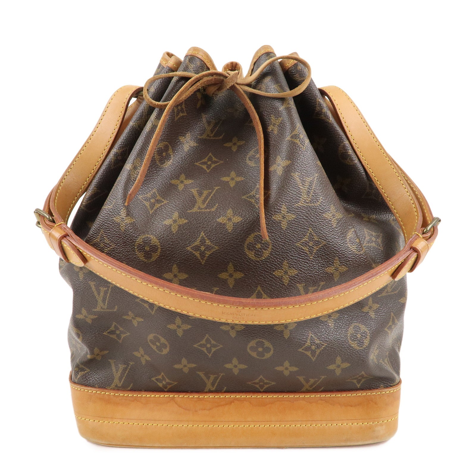 Louis Vuitton Monogram Noe Shoulder Bag Hand Bag Brown M42224