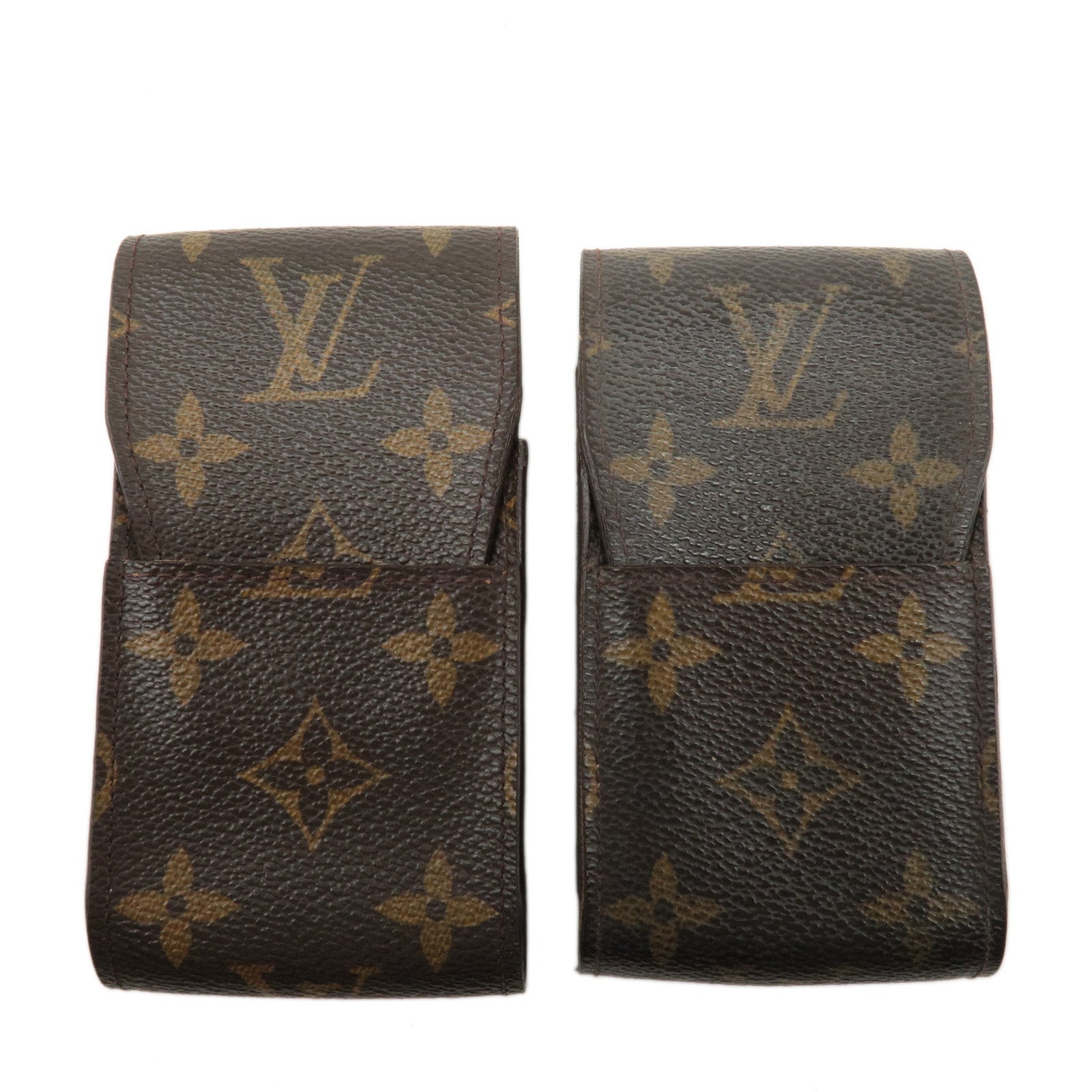 Louis Vuitton Monogram Set of 2 Etui Cigarette Case M63024