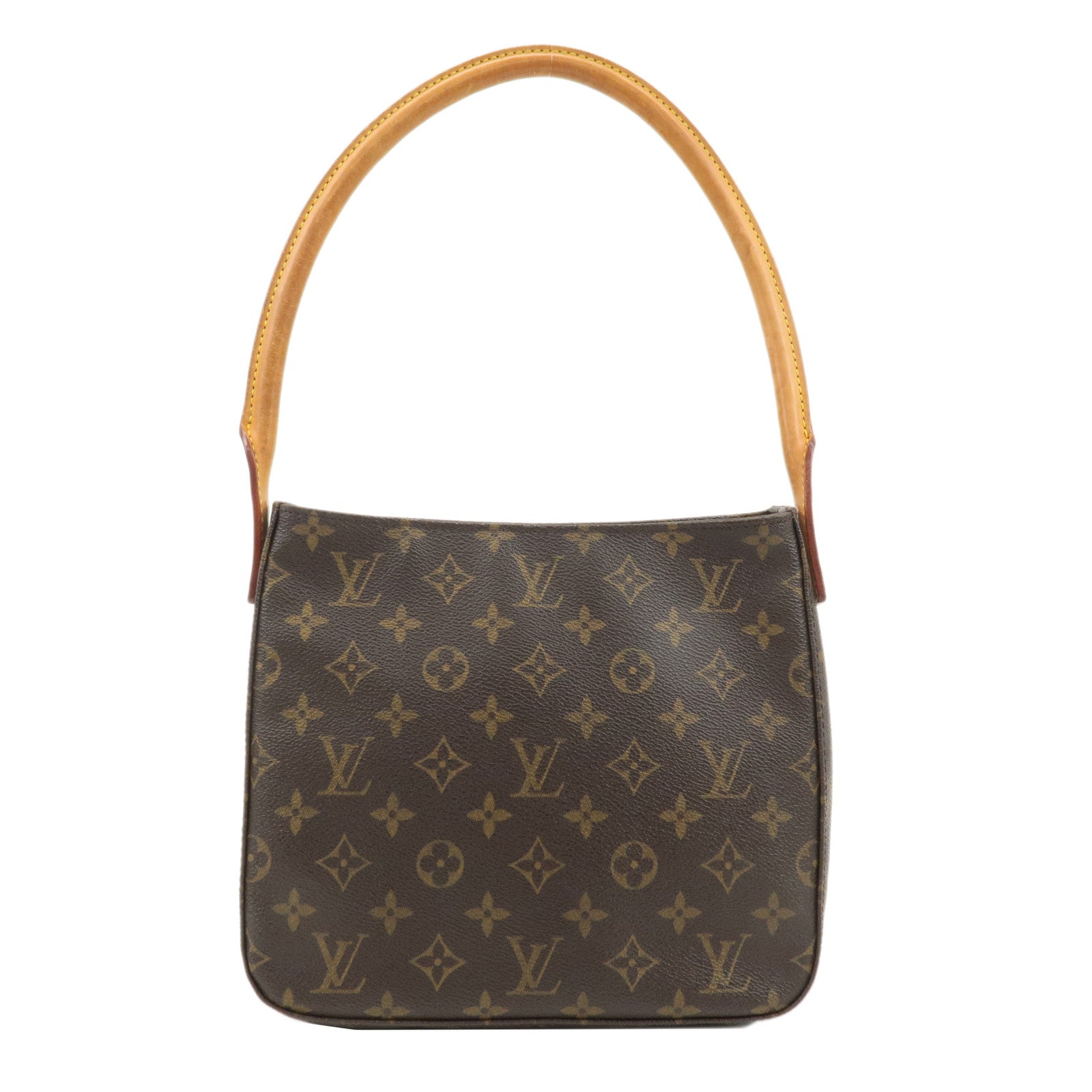 Louis-Vuitton-Monogram-Looping-MM-Shoulder-Bag-Brown-M51146