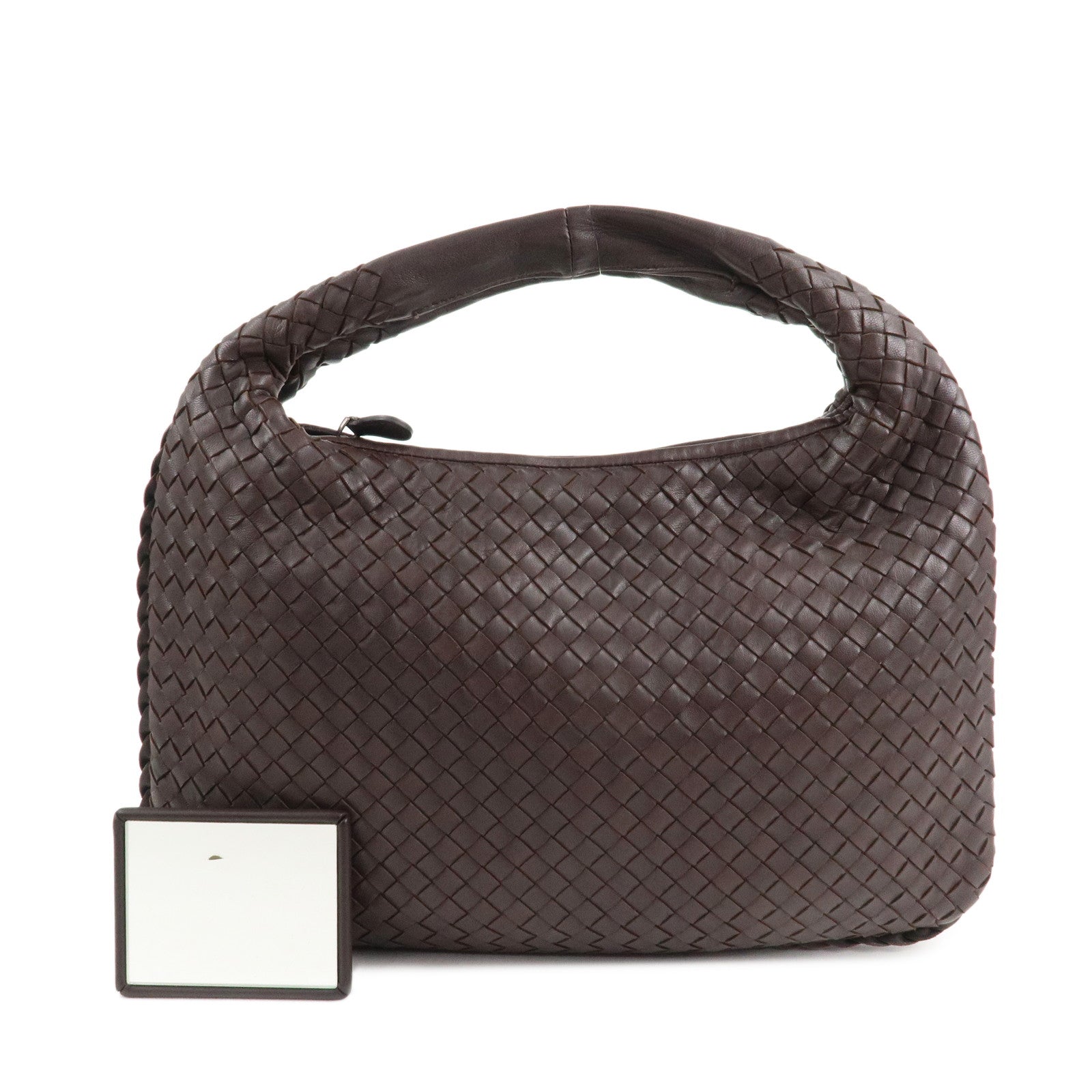 BOTTEGA-VENETA-Hobo-Intrecciato-Leather-Shoulder-Bag-Brown-115653