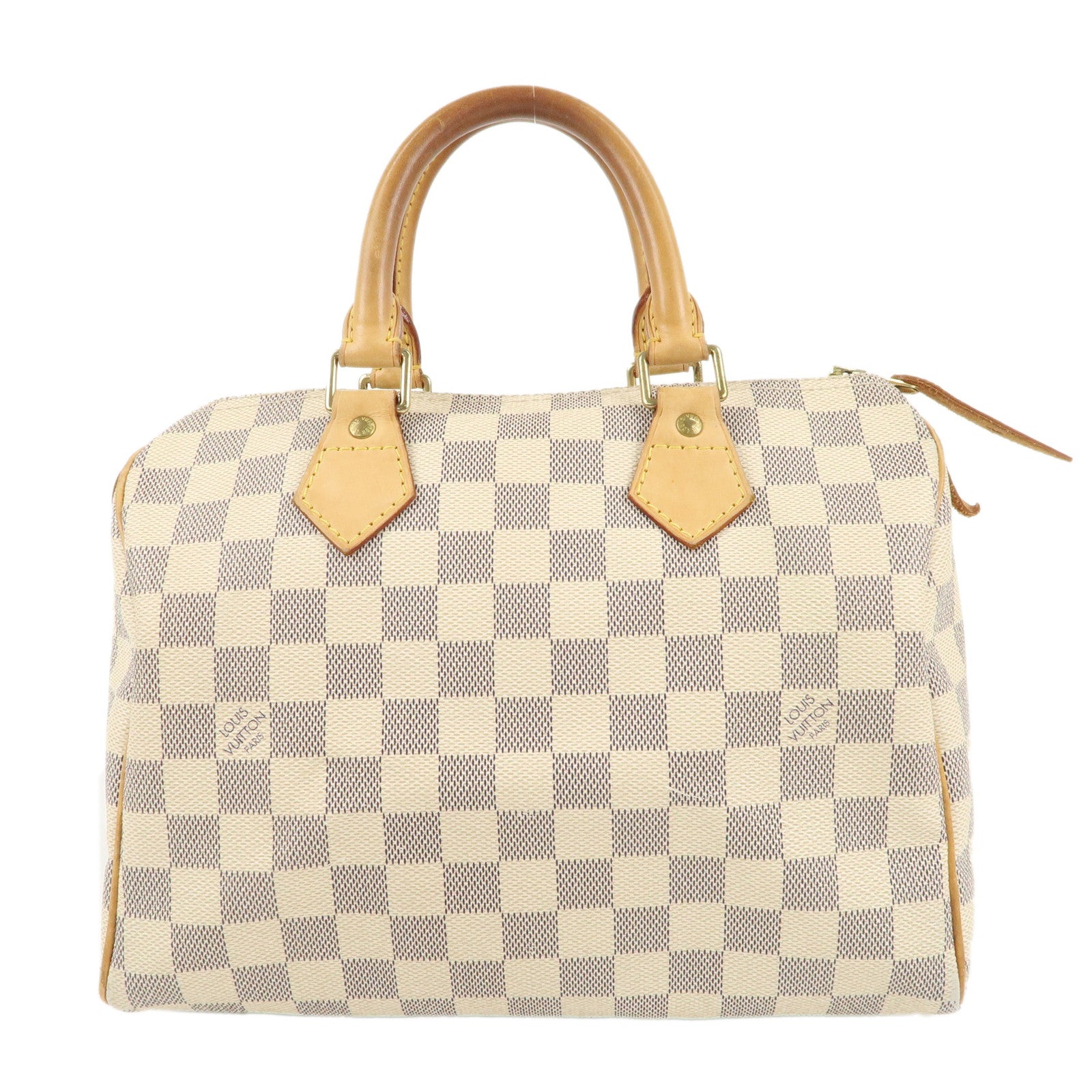 Louis Vuitton Damier Azur Speedy 25 Boston Hand Bag N41534