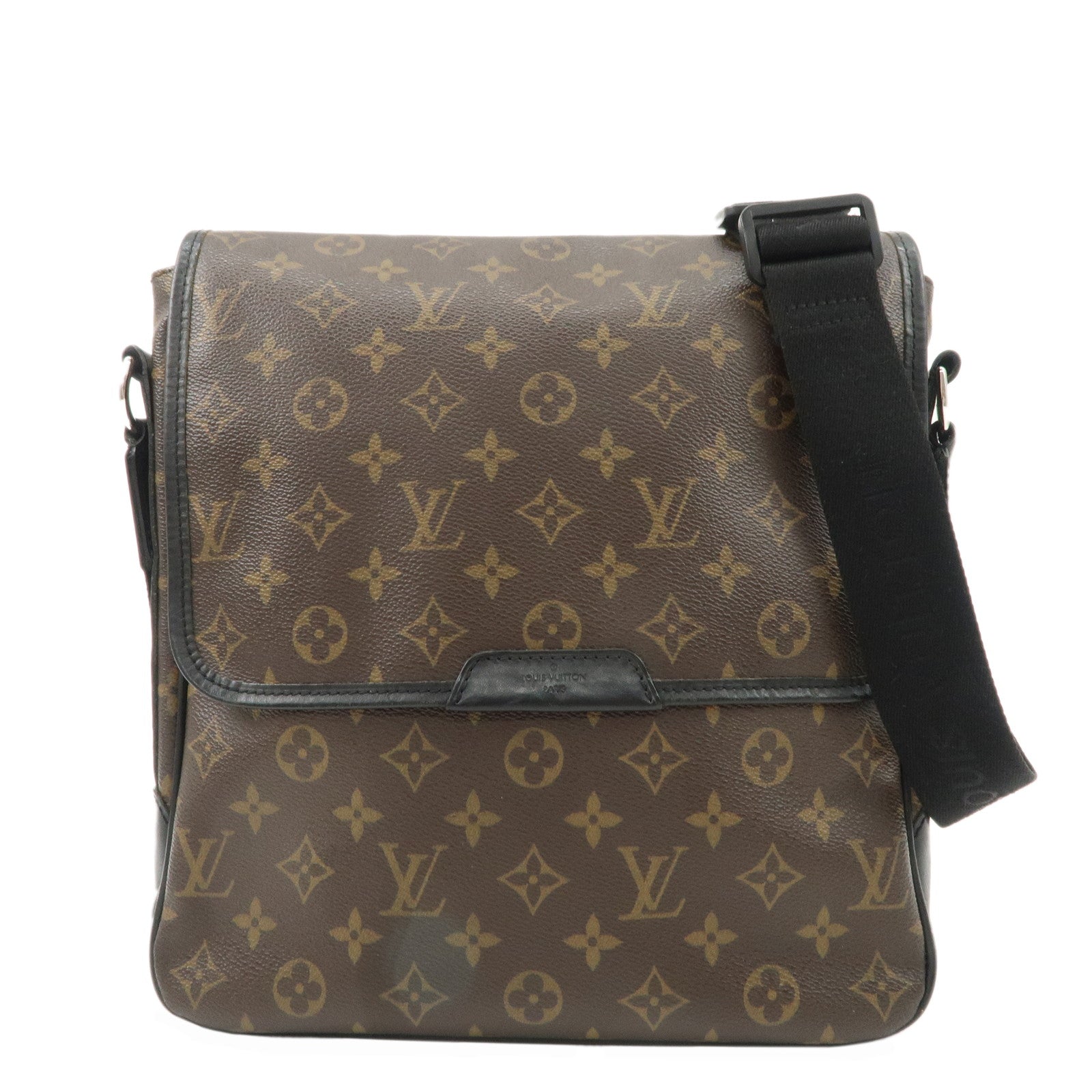 Louis-Vuitton-Macassar-Bass-MM-Shoulder-Bag-Brown-M56715