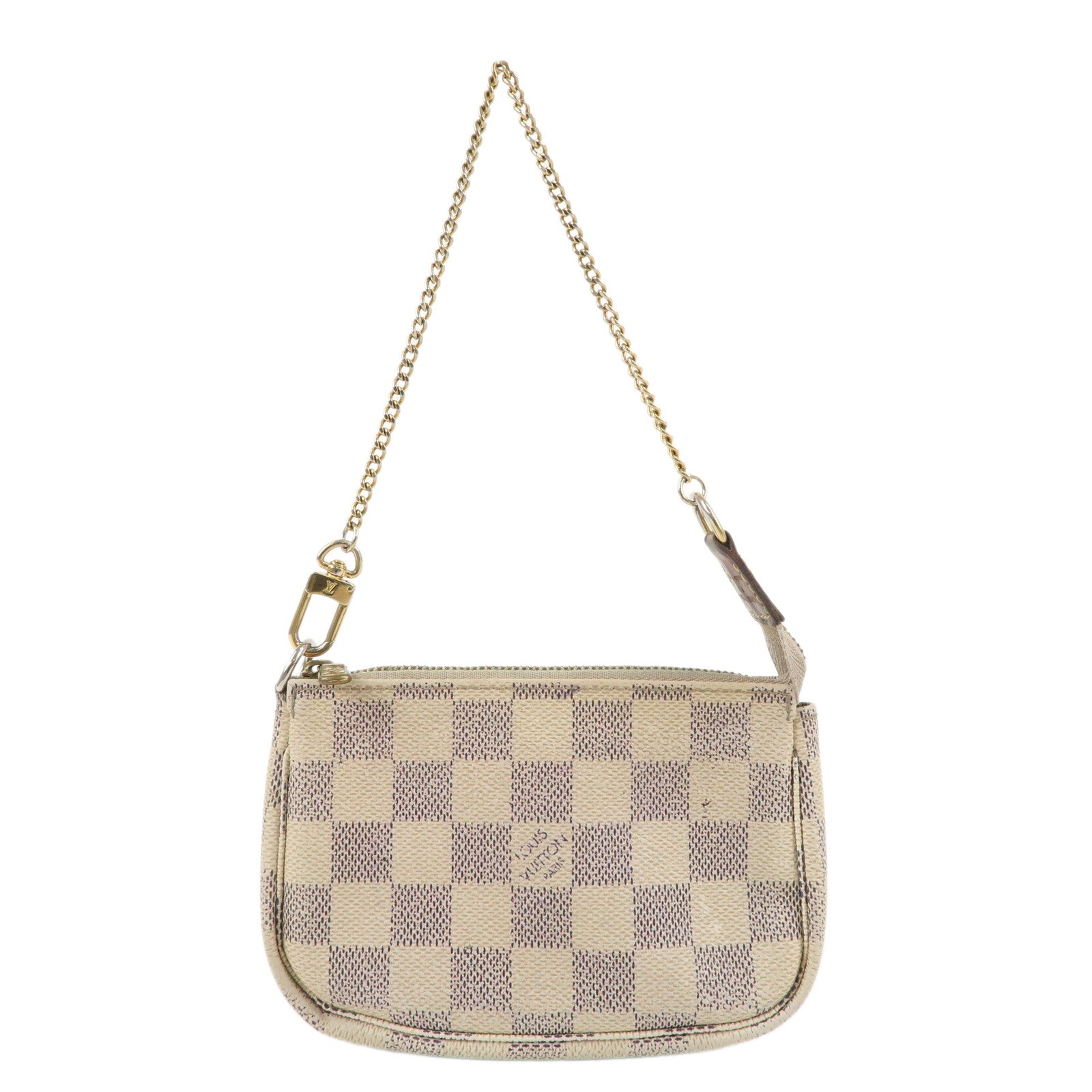 Louis Vuitton Damier Azur Mini Pochette Accessoires Pouch N58010