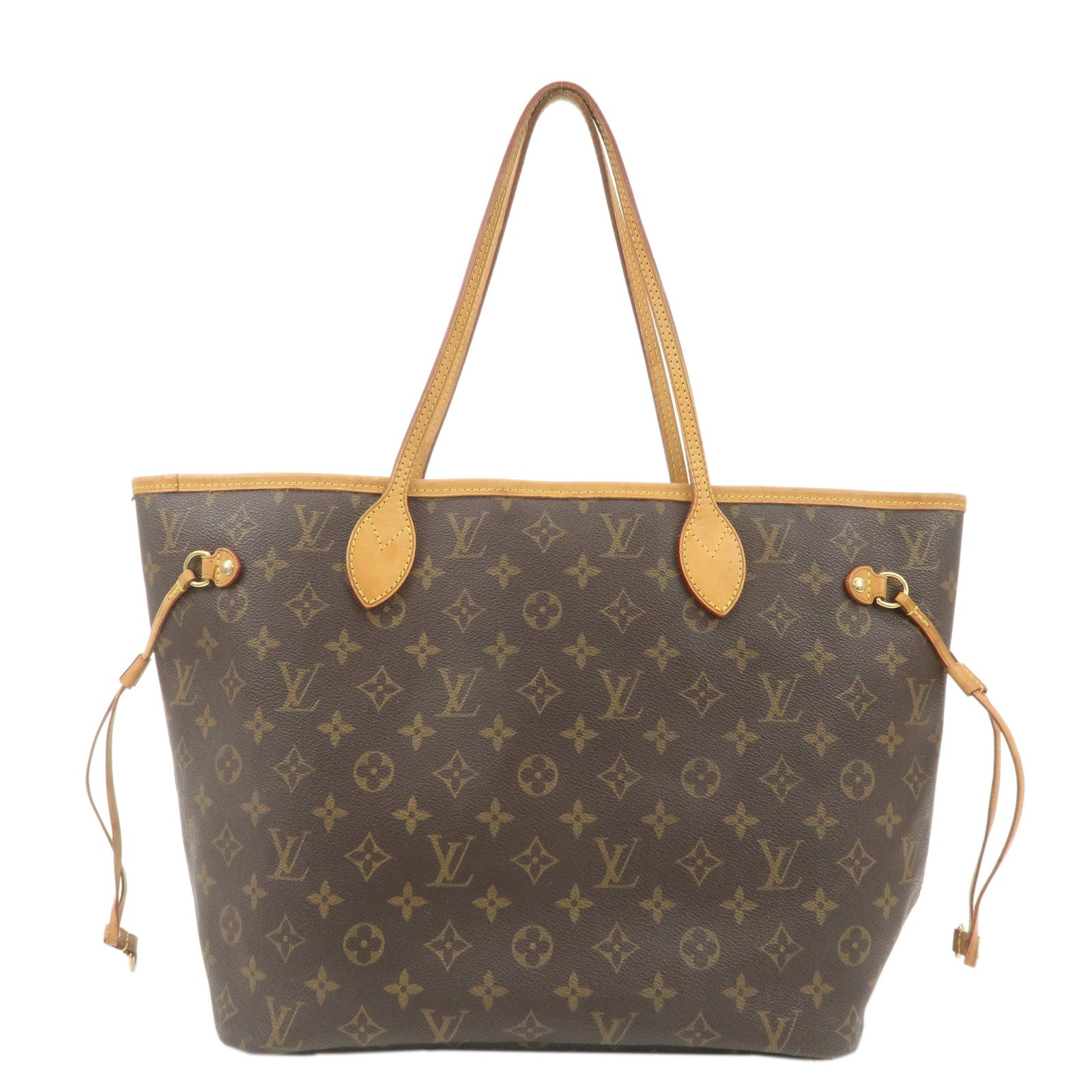 Louis-Vuitton-Monogram-Neverfull-MM-Tote-Bag-Brown-M40156