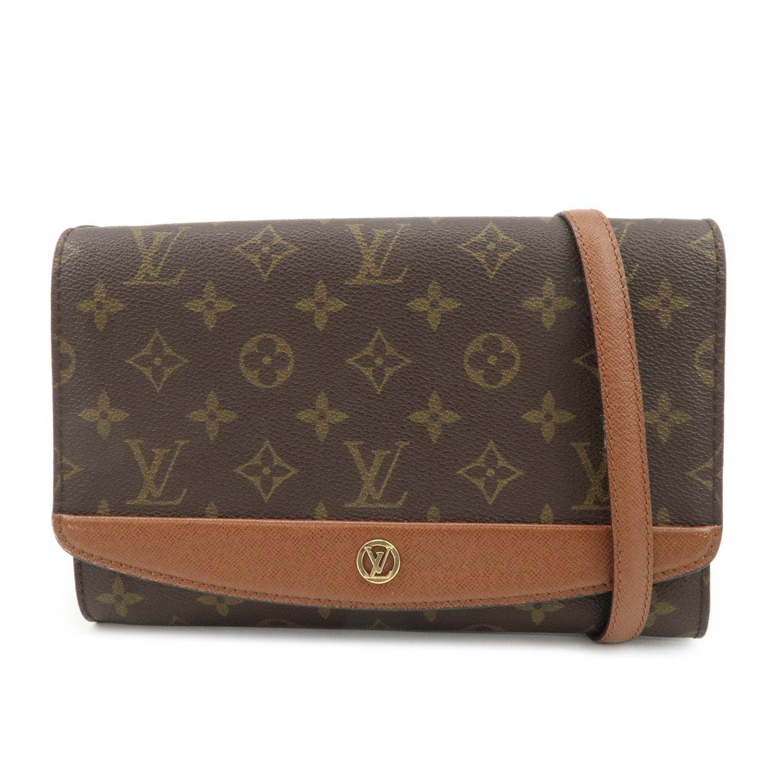 Louis-Vuitton-Monogram-Bordeaux-Shoulder-Bag-Hand-Bag-M51798