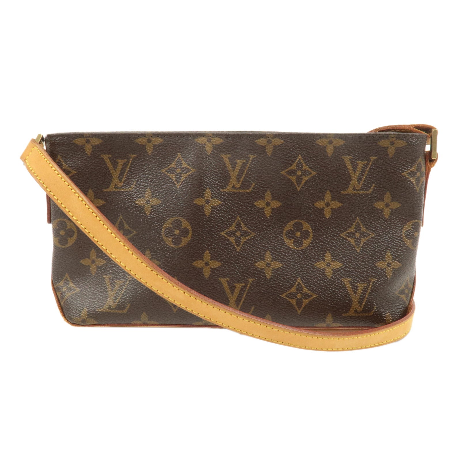 Louis Vuitton Monogram Trotteur Shoulder Bag Brown M51240