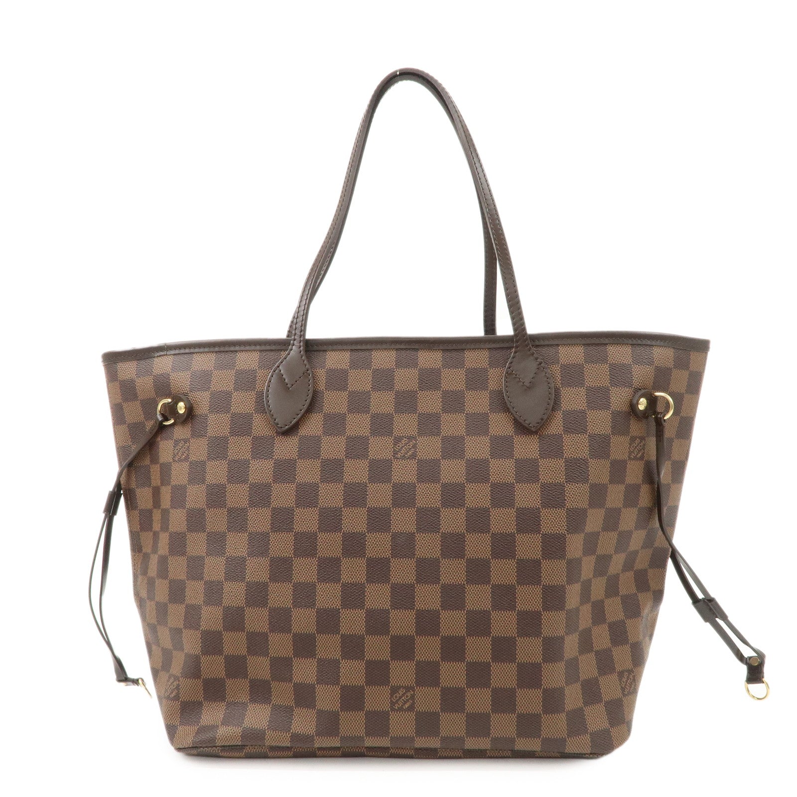 Louis-Vuitton-Damier-Neverfull-MM-Tote-Bag-Shoulder-Bag-N51105