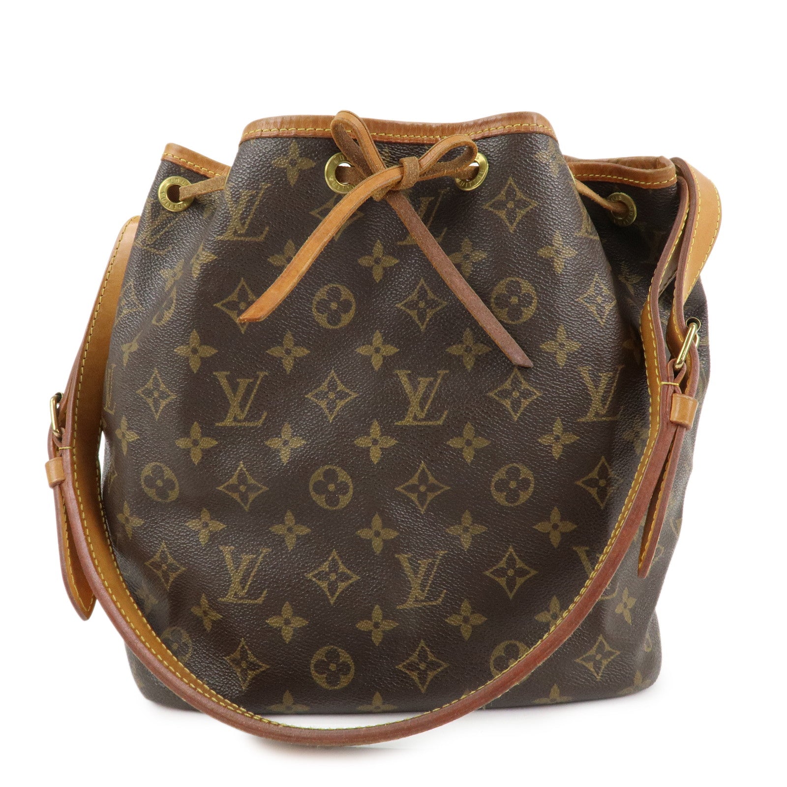 Louis-Vuitton-Monogram-Petit-Noe-Shoulder-Bag-Brown-M42226