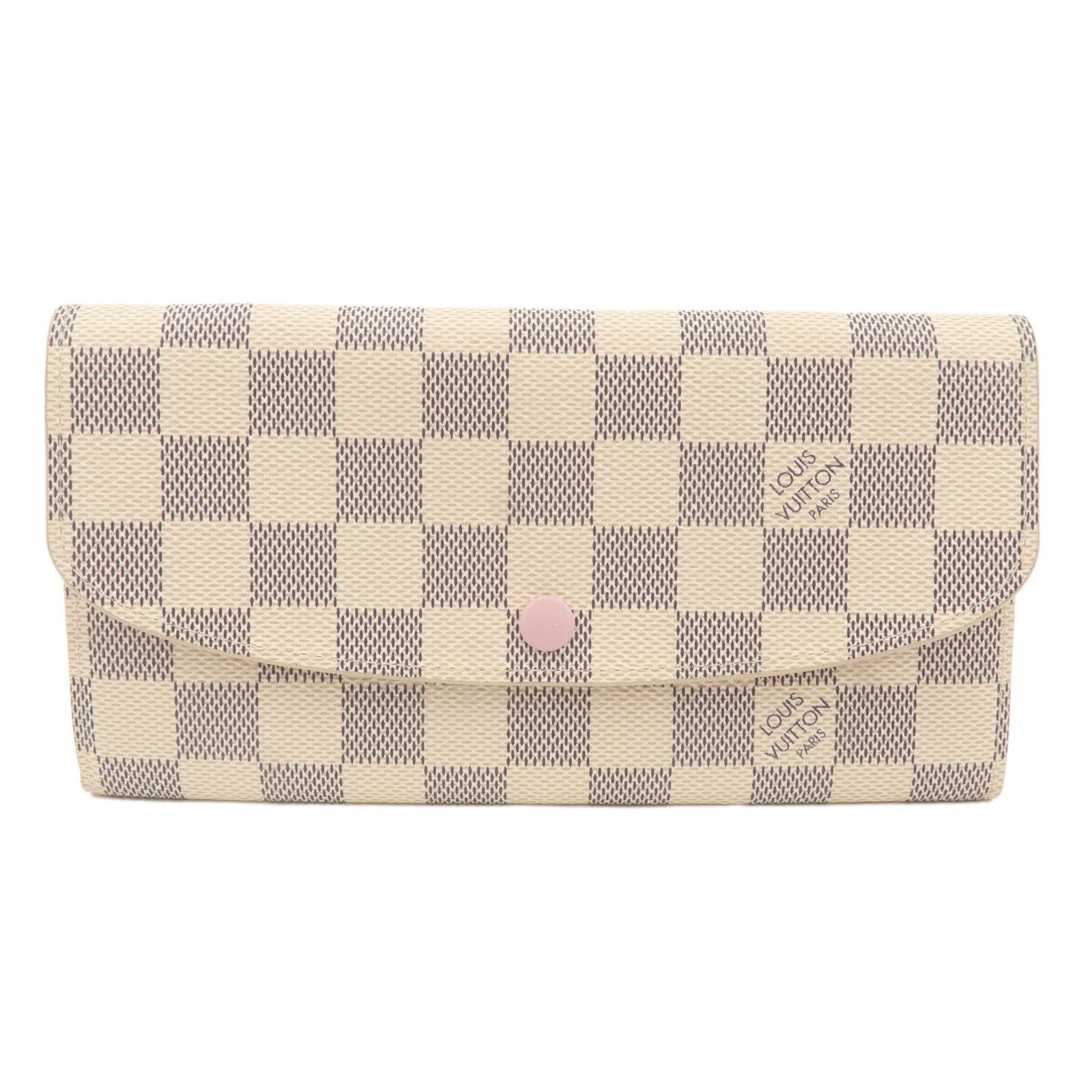 Louis Vuitton Damier Azur Portefeuille Emily Long Wallet N41625