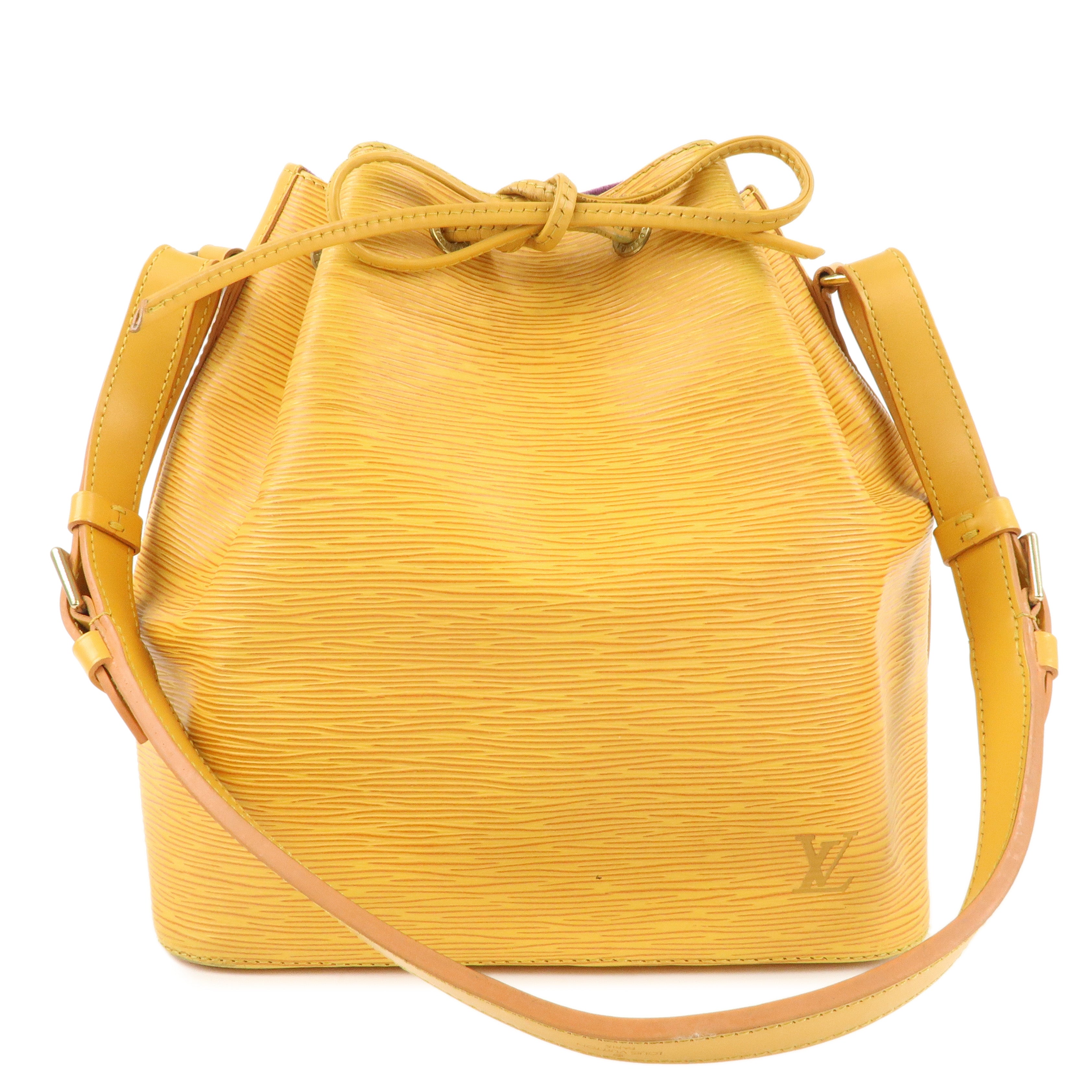 Louis Vuitton Epi Petit Noe Shoulder Bag Tassili Yellow M44109