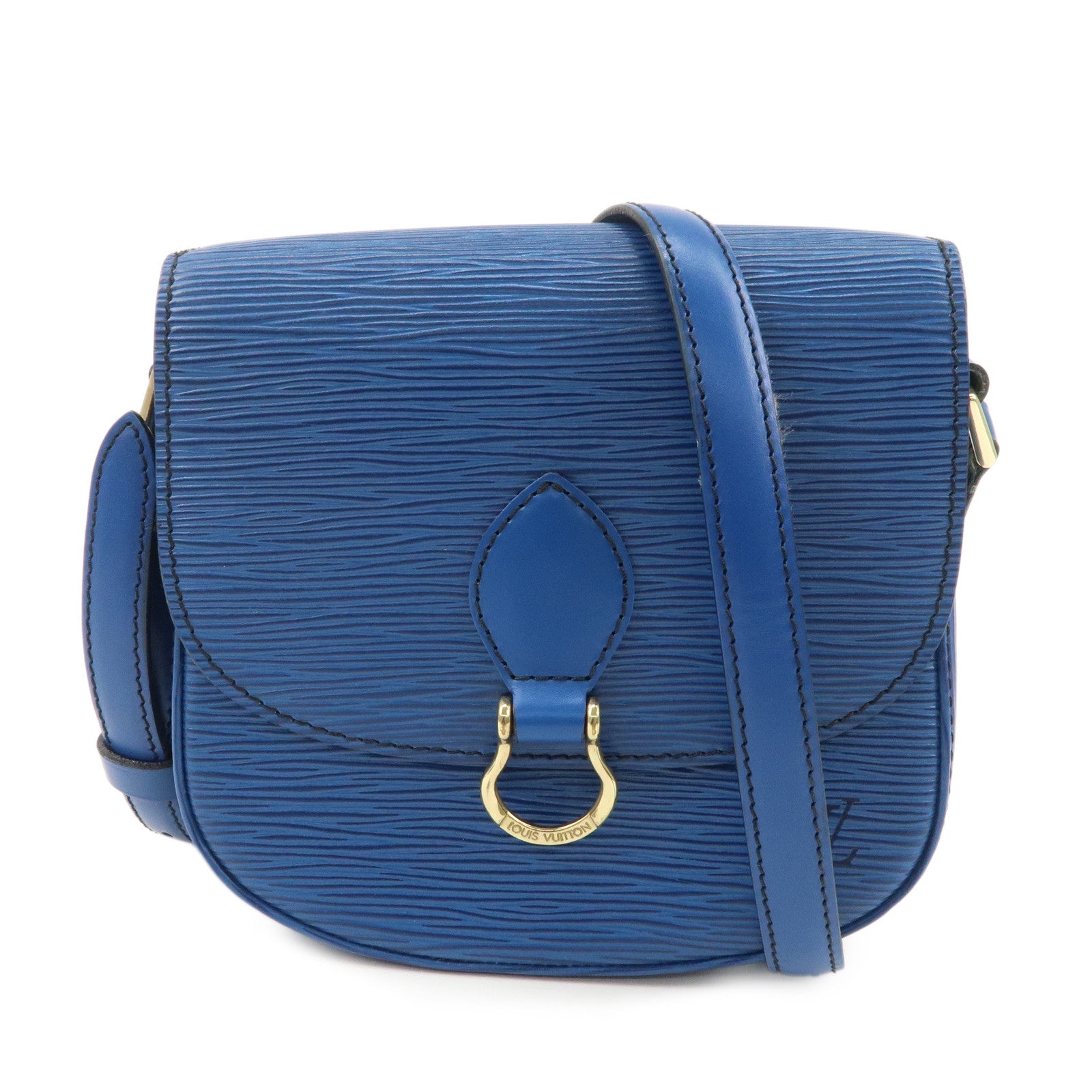 Louis-Vuitton-Epi-Mini-Saint-Cloud-Shoulder-Bag-Blue-M52215